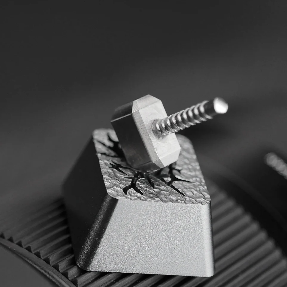 Hammer Aluminum Alloy Artisan Keycap - Image 3