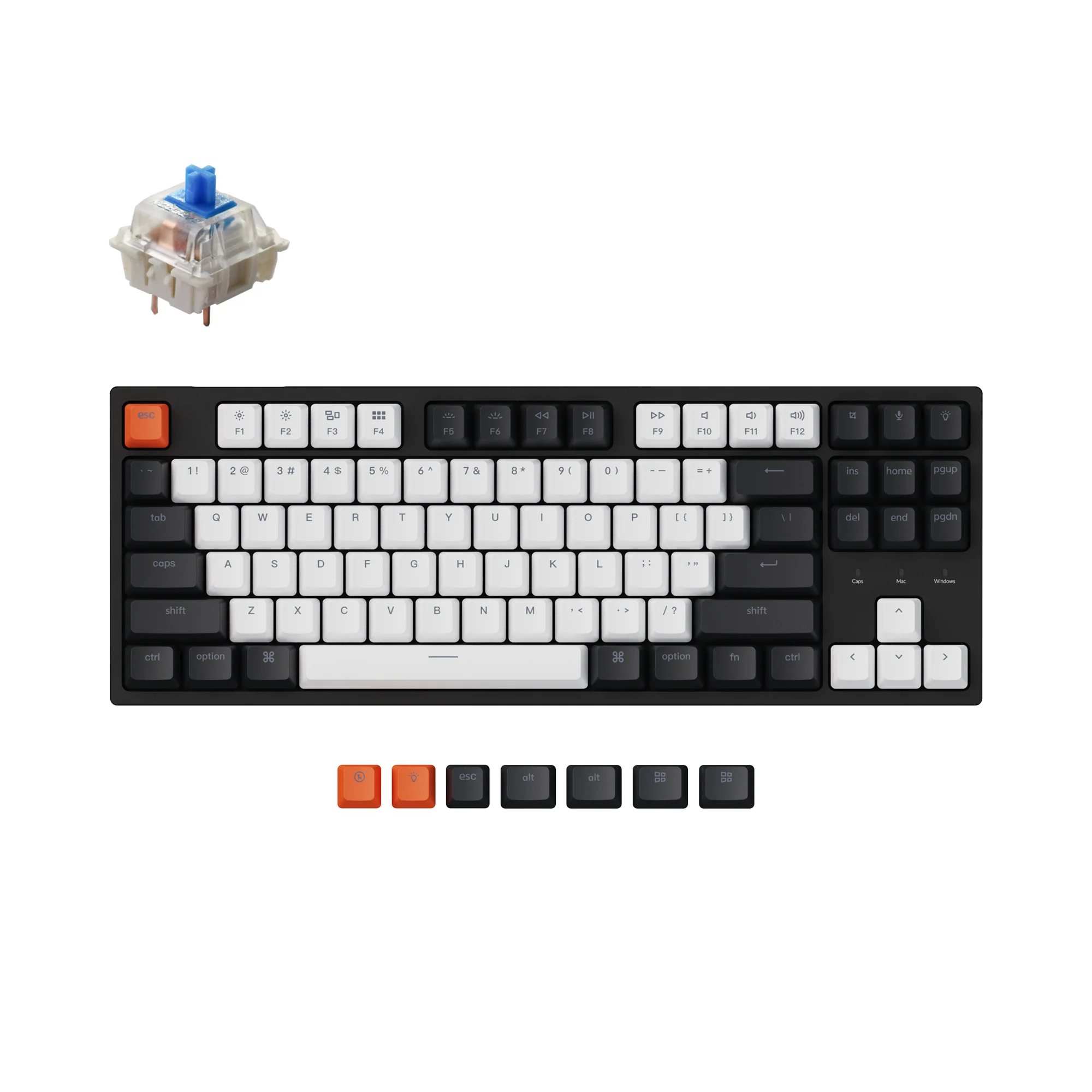 Keychron C1 Wired Mechanical Keyboard - Image 5