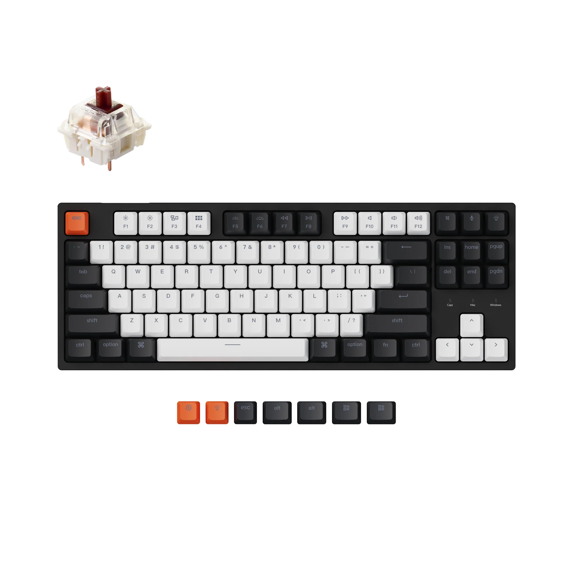 Keychron C1 Wired Mechanical Keyboard - Image 6