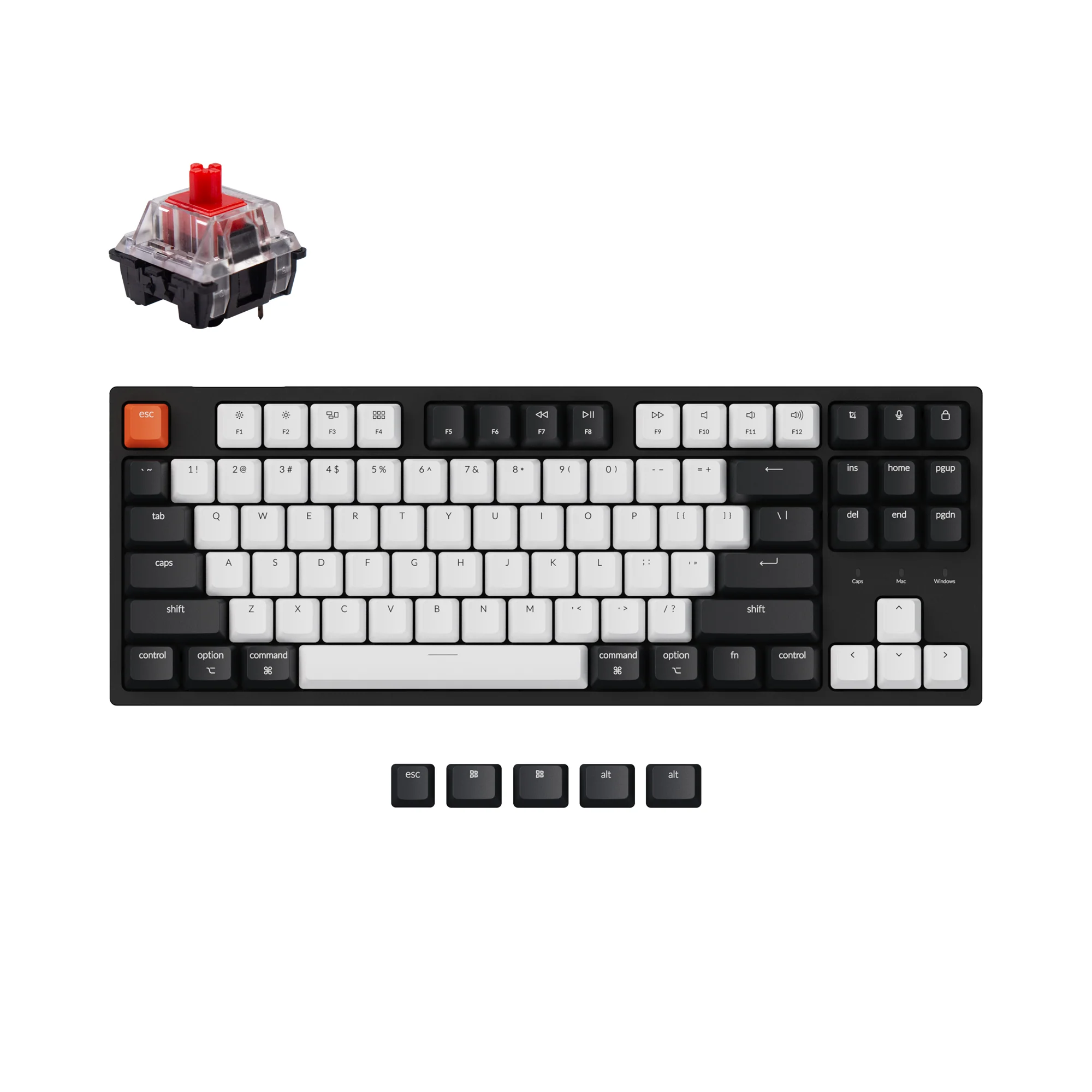 Keychron C1 Wired Mechanical Keyboard - Image 7