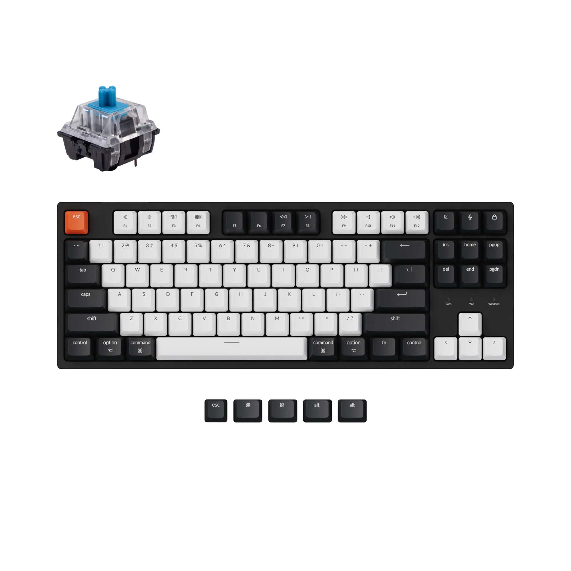Keychron C1 Wired Mechanical Keyboard - Image 8