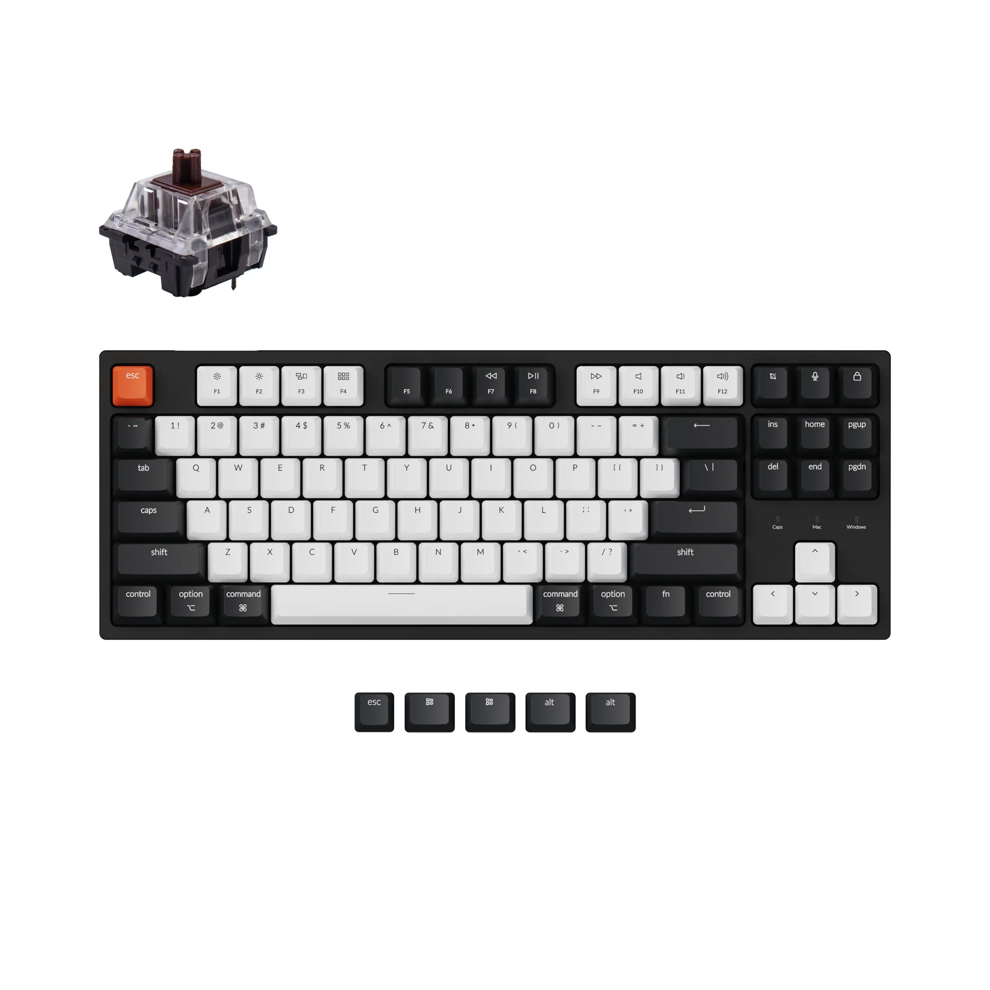 Keychron C1 Wired Mechanical Keyboard - Image 9