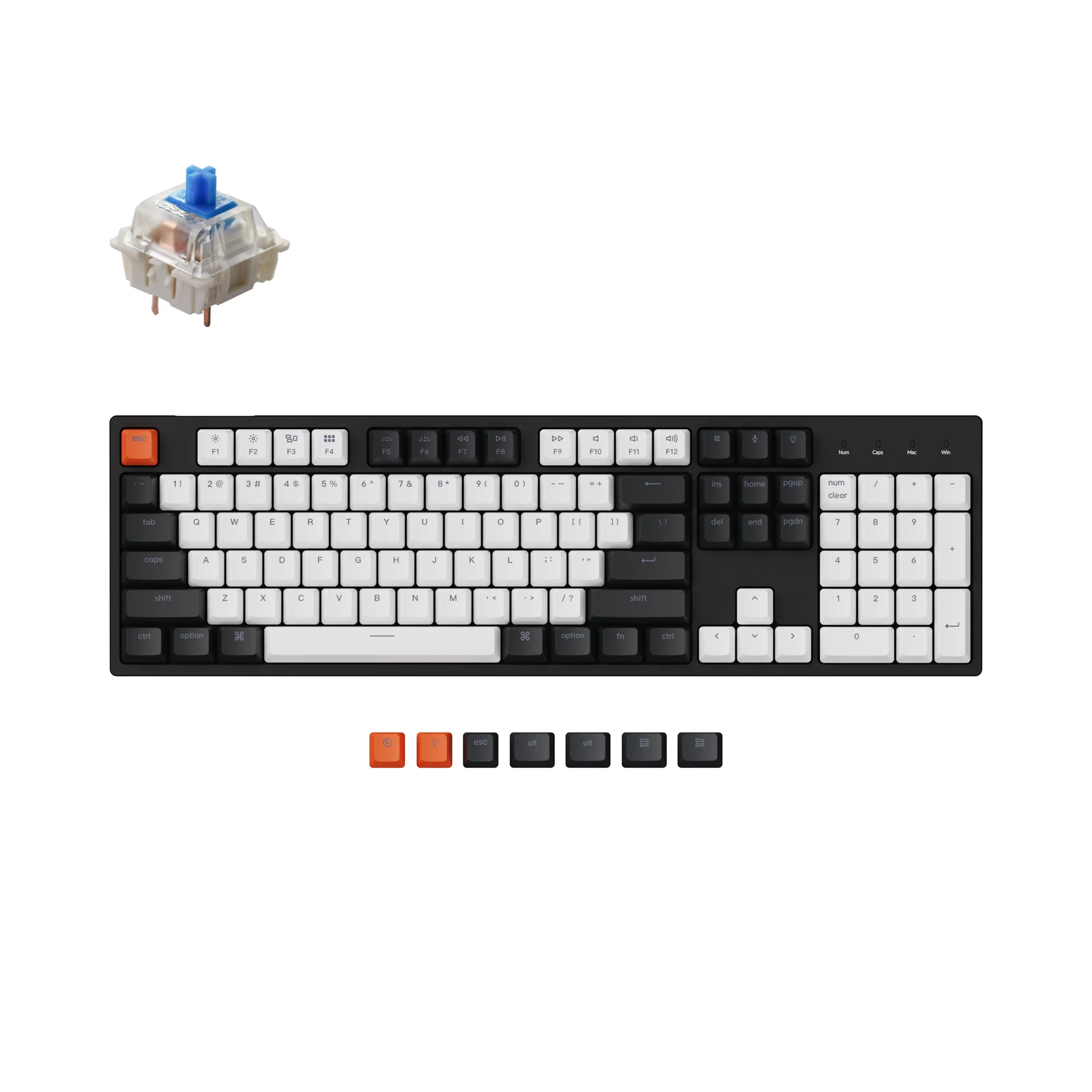 Keychron C2 Wired Mechanical Keyboard - Image 5