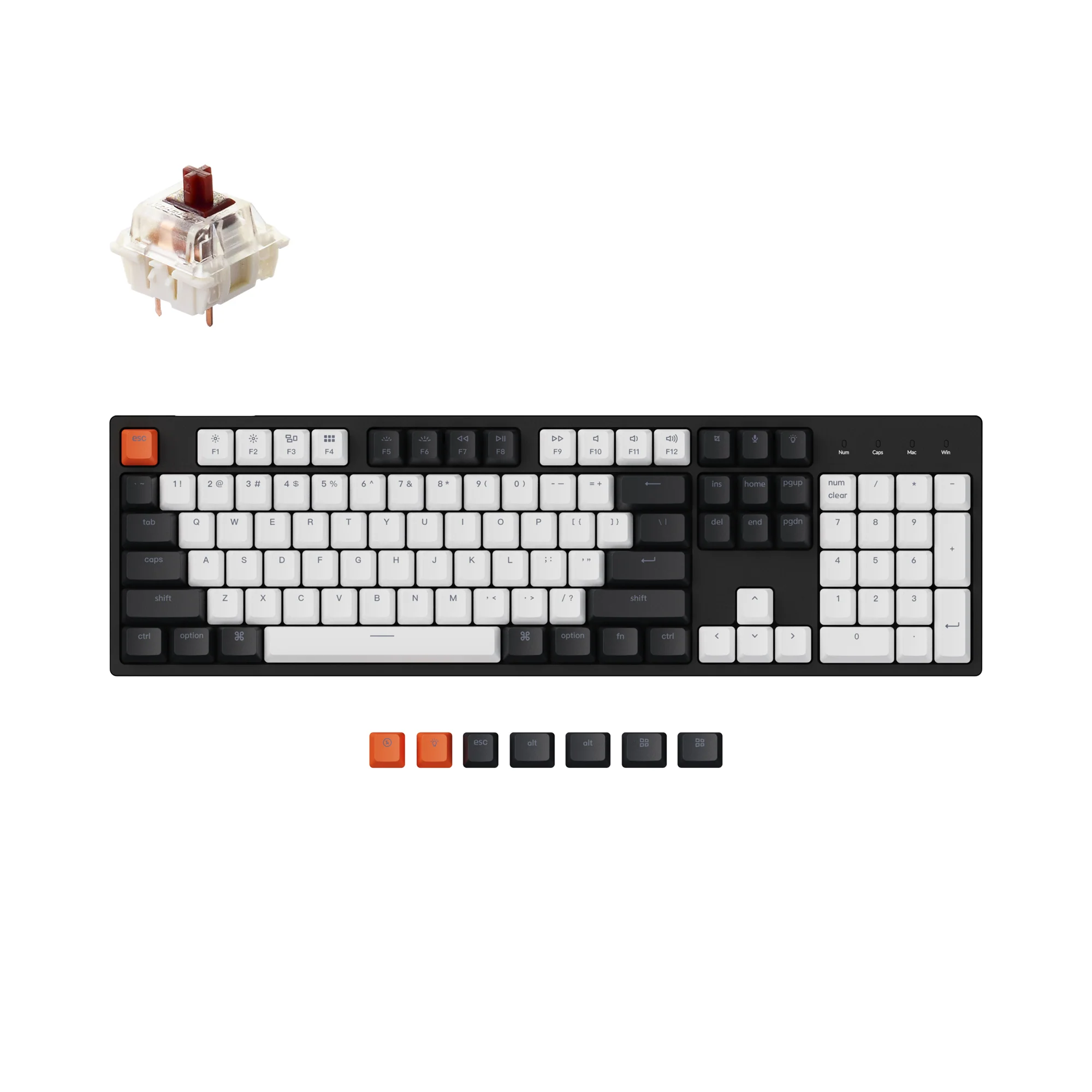 Keychron C2 Wired Mechanical Keyboard - Image 6