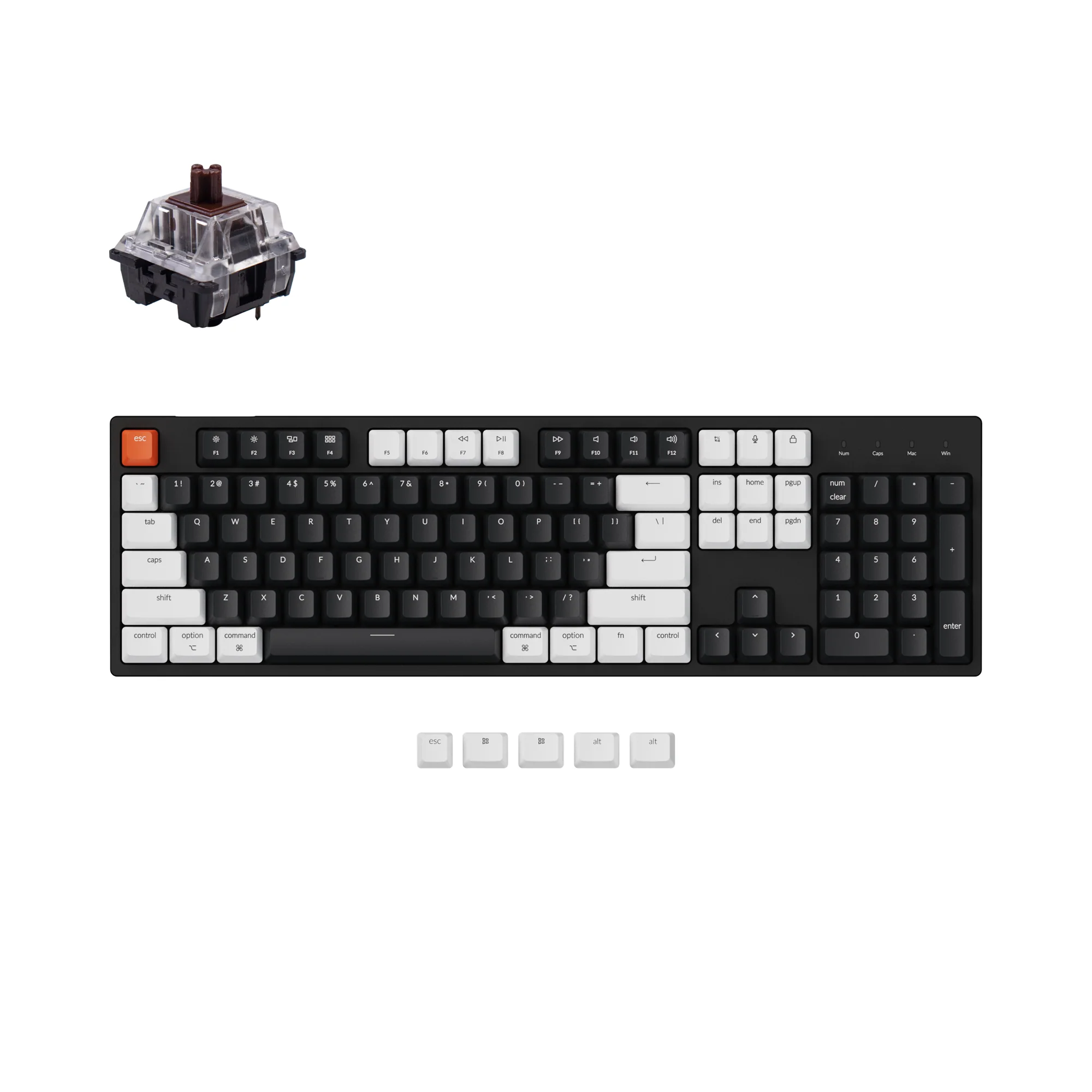 Keychron C2 Wired Mechanical Keyboard - Image 9