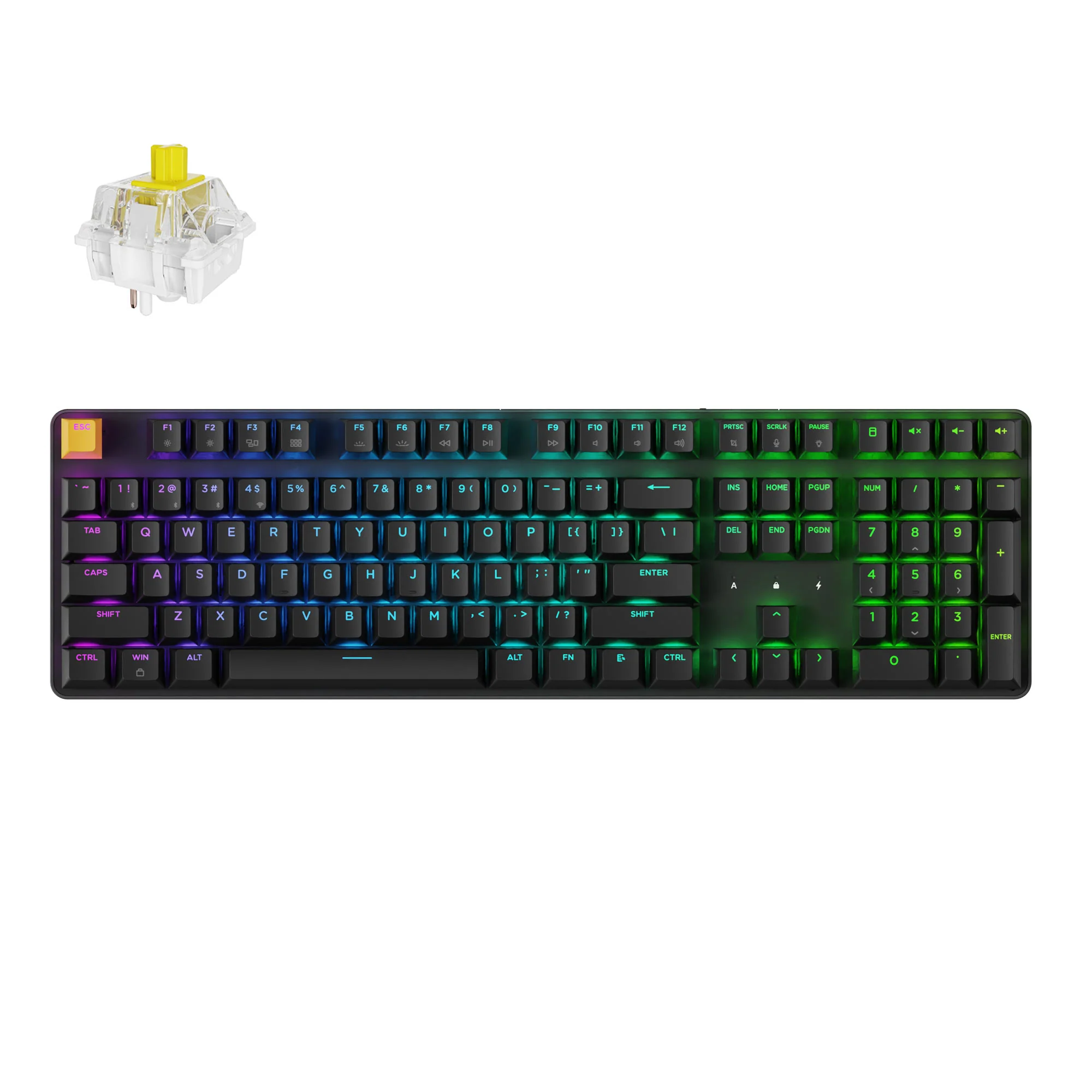 Keychron J5 QMK Wireless Mechanical Keyboard - Image 3