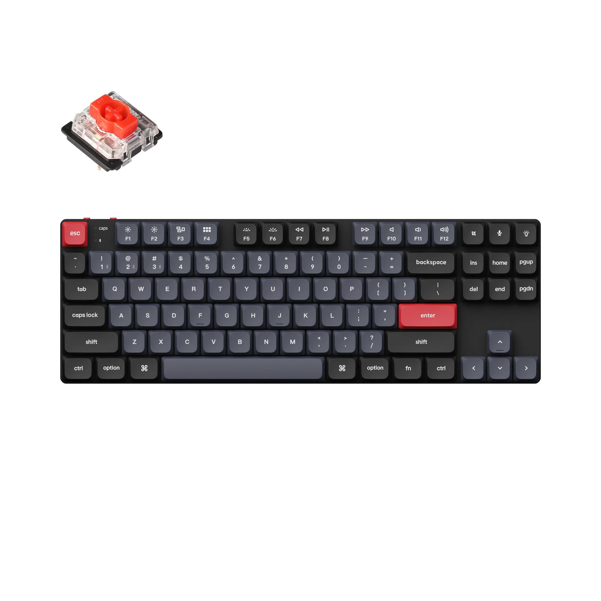 Keychron K1 Pro QMK/VIA Wireless Custom Mechanical Keyboard - Image 3