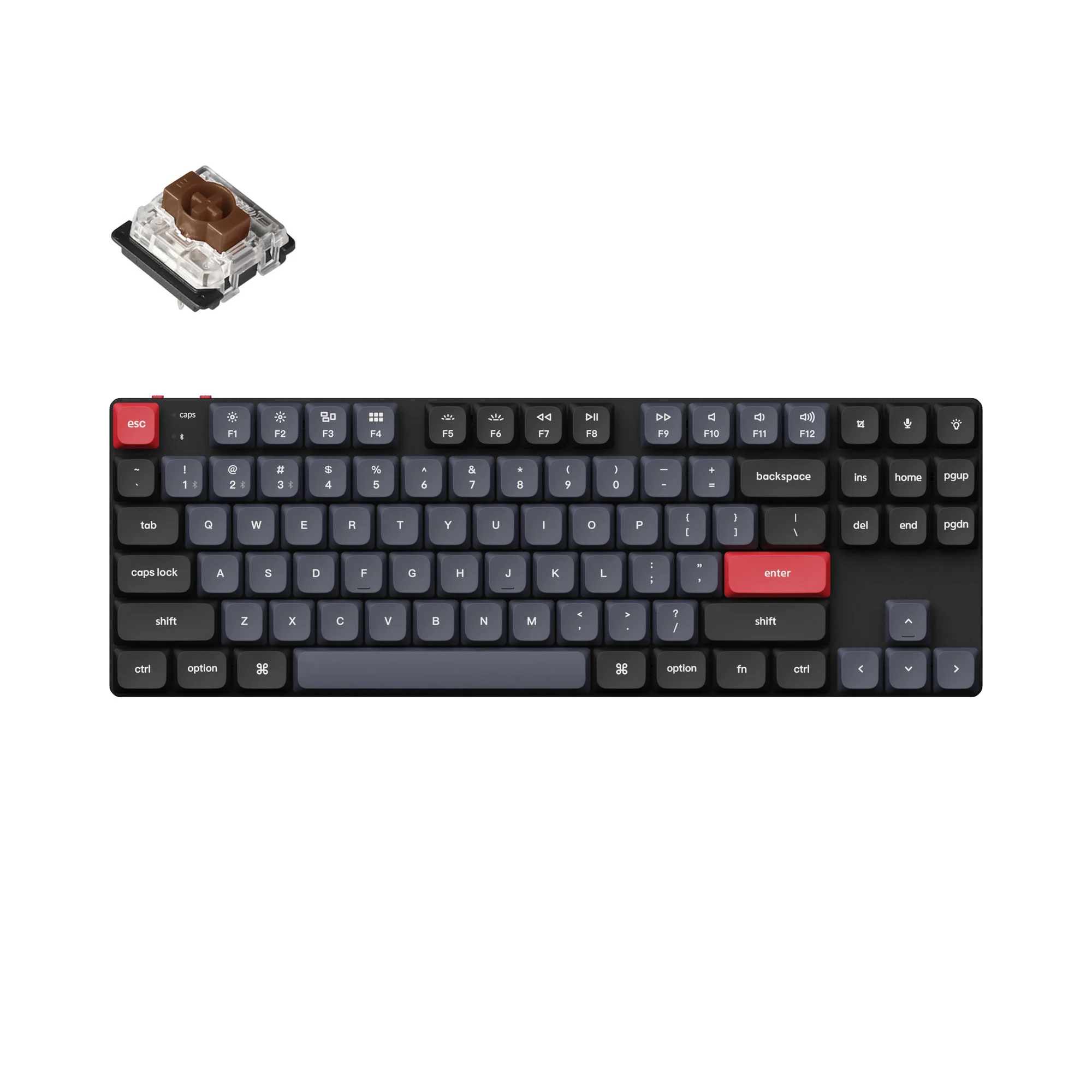 Keychron K1 Pro QMK/VIA Wireless Custom Mechanical Keyboard - Image 4
