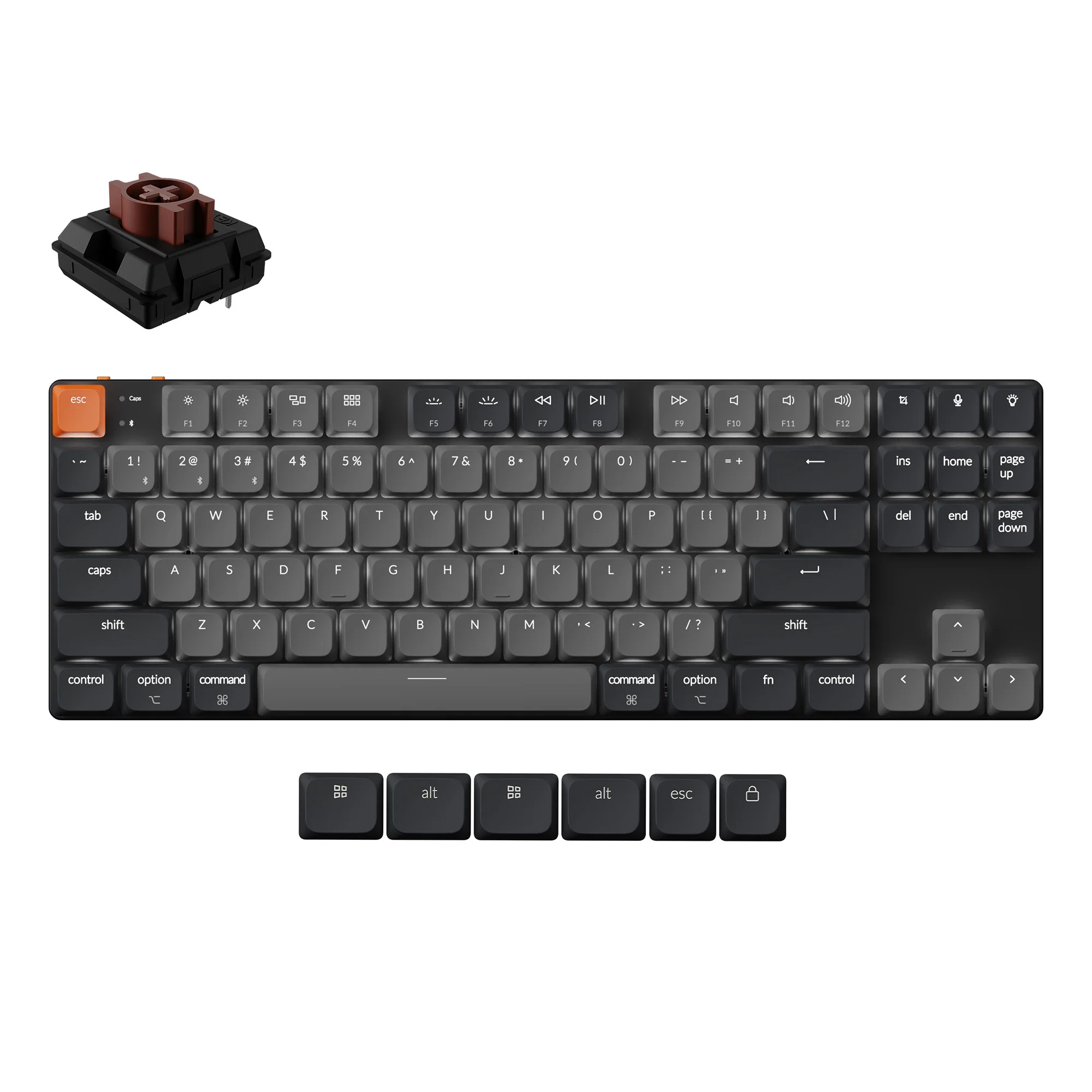 Keychron K1 QMK Wireless Mechanical Keyboard (Version 6) - Image 8