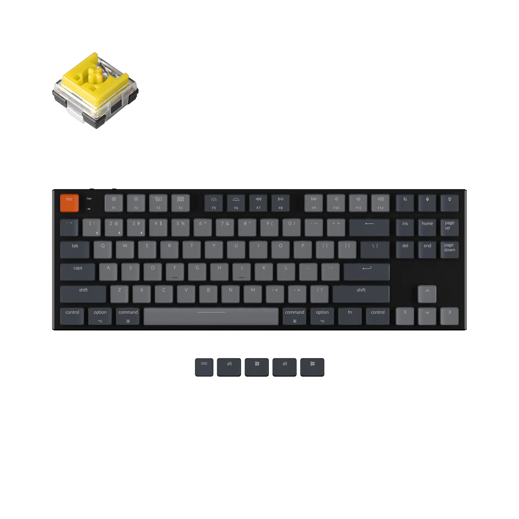 Keychron K1 Wireless Mechanical Keyboard (Version 5) - Image 10