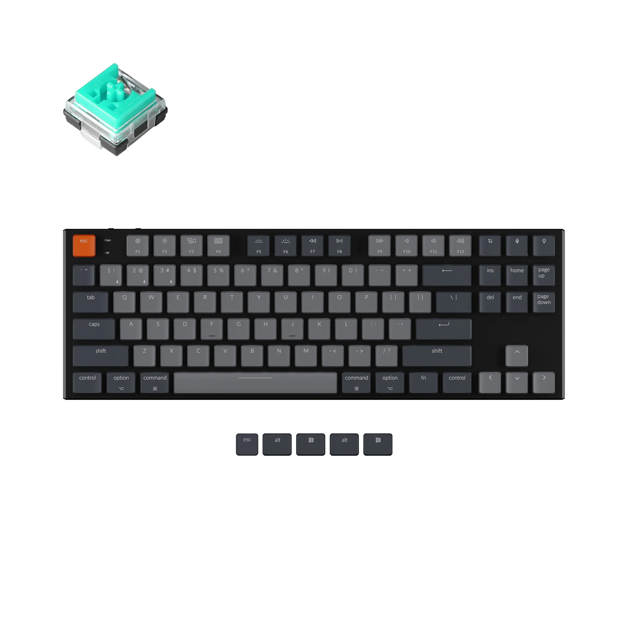Keychron K1 Wireless Mechanical Keyboard (Version 5) - Image 11