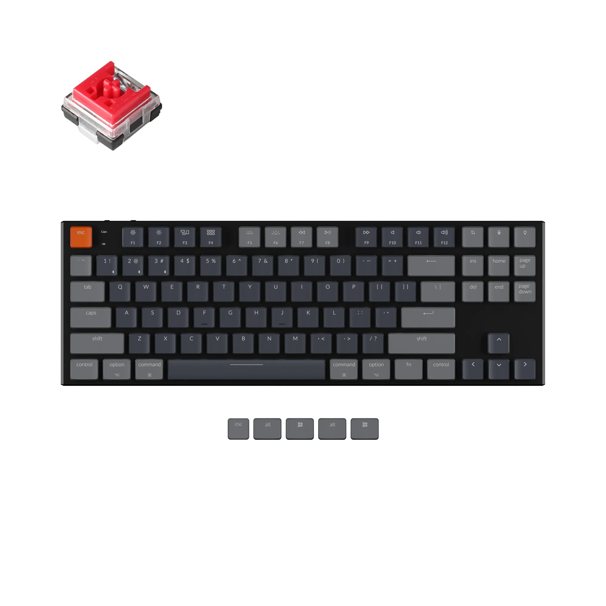 Keychron K1 Wireless Mechanical Keyboard (Version 5) - Image 12