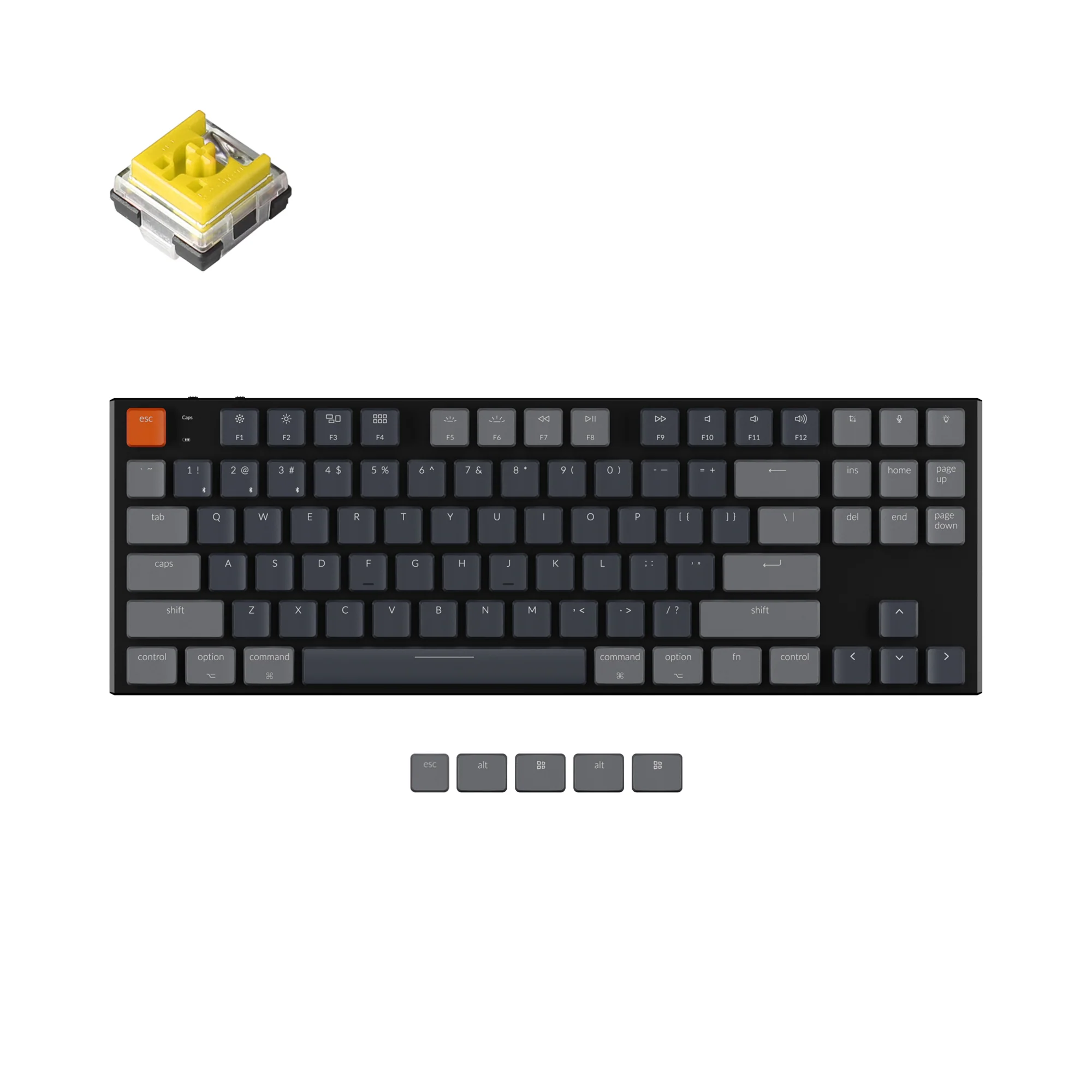 Keychron K1 Wireless Mechanical Keyboard (Version 5) - Image 15