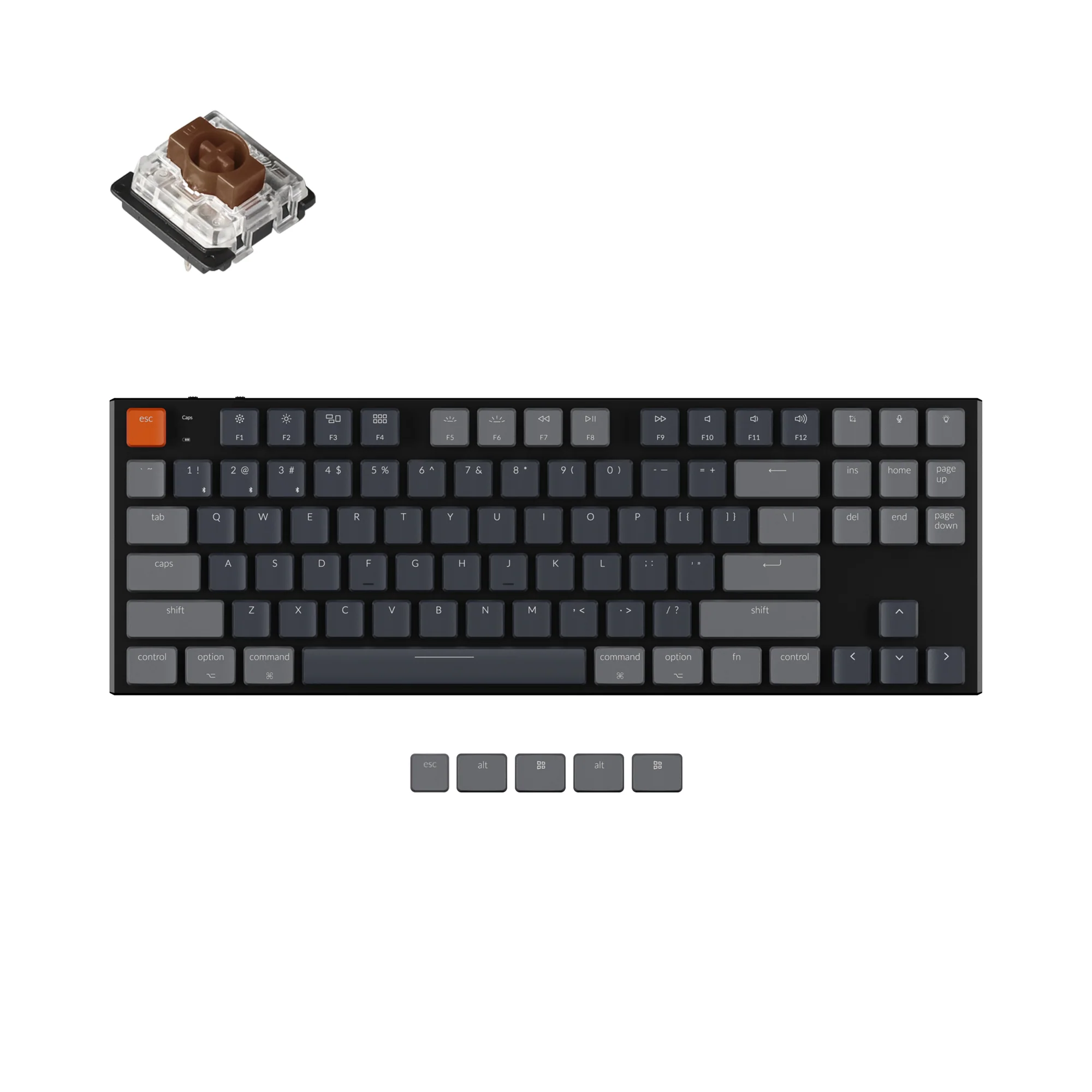 Keychron K1 Wireless Mechanical Keyboard (Version 5) - Image 6