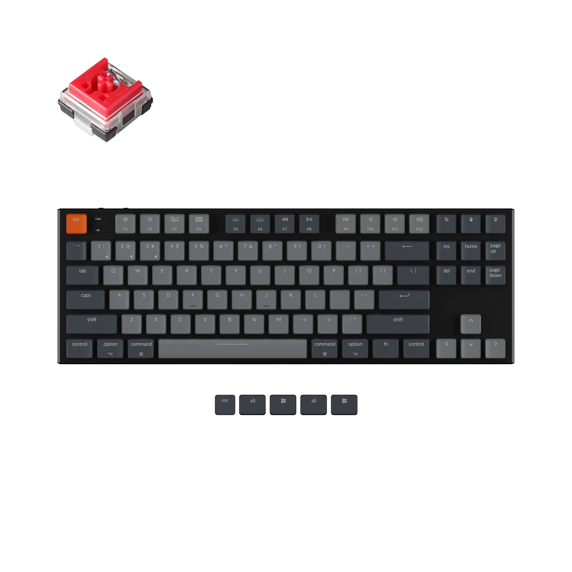 Keychron K1 Wireless Mechanical Keyboard (Version 5) - Image 7