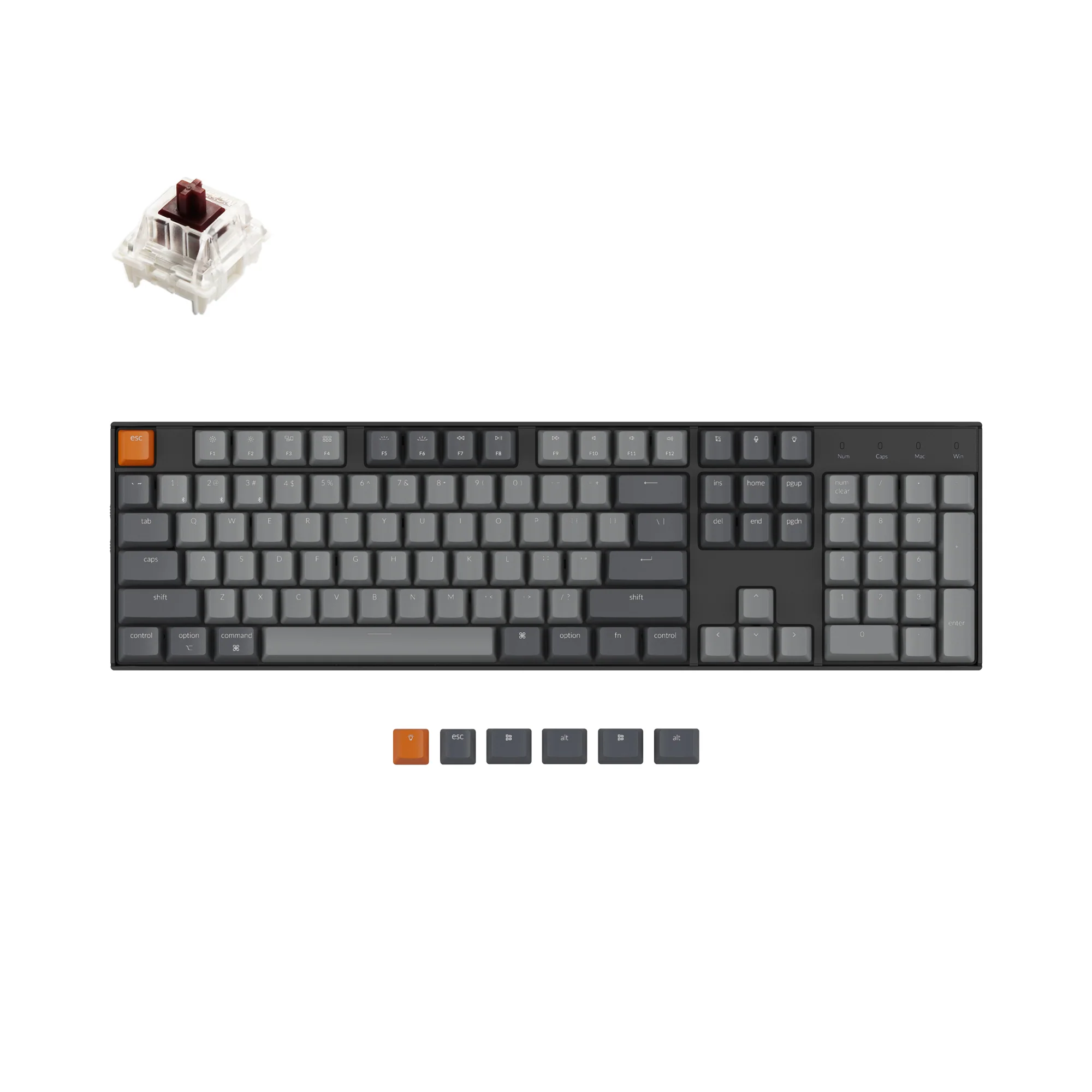 Keychron K10 Wireless Mechanical Keyboard - Image 3