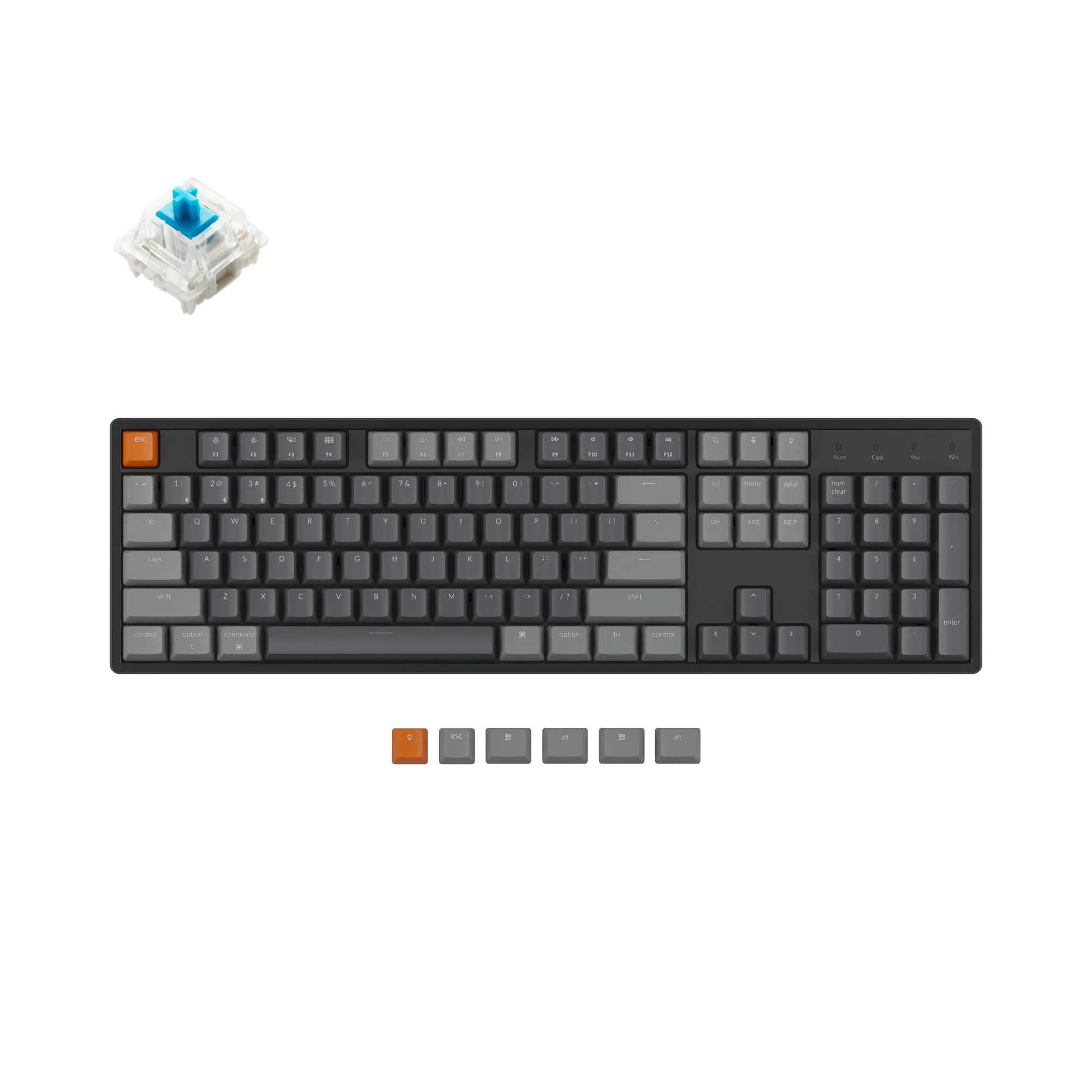 Keychron K10 Wireless Mechanical Keyboard - Image 5