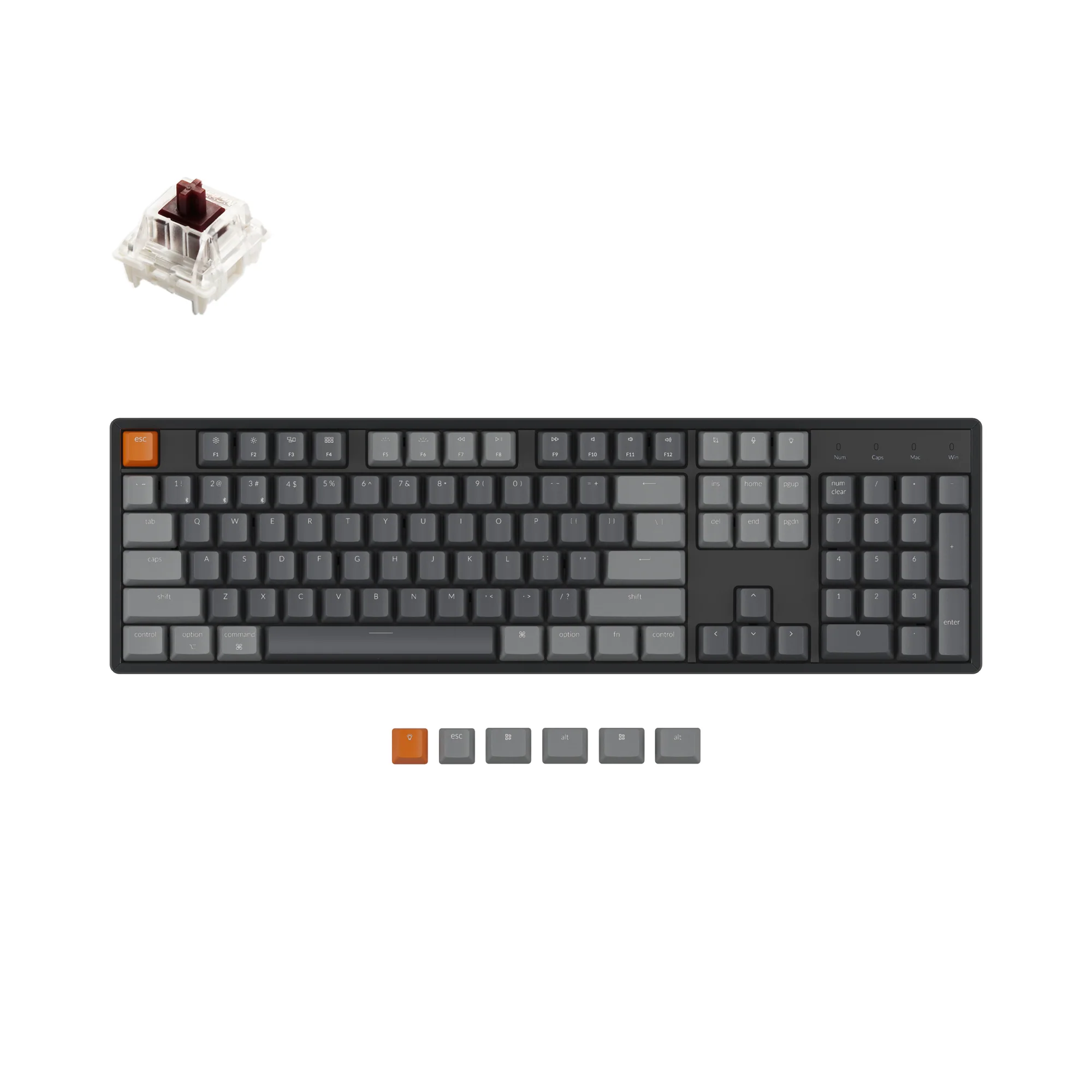 Keychron K10 Wireless Mechanical Keyboard - Image 6