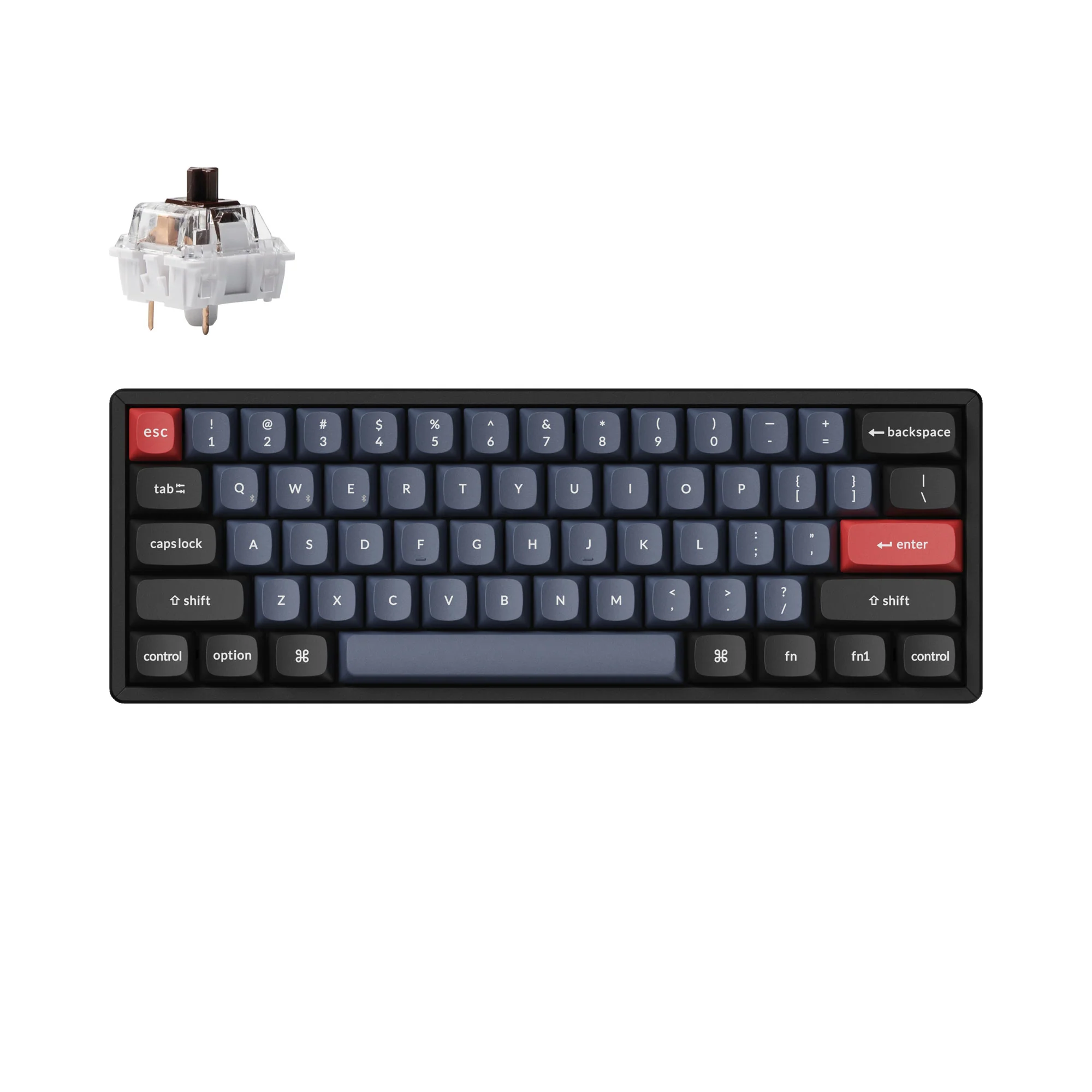 Keychron K12 Pro QMK/VIA Wireless Mechanical Keyboard - Image 4