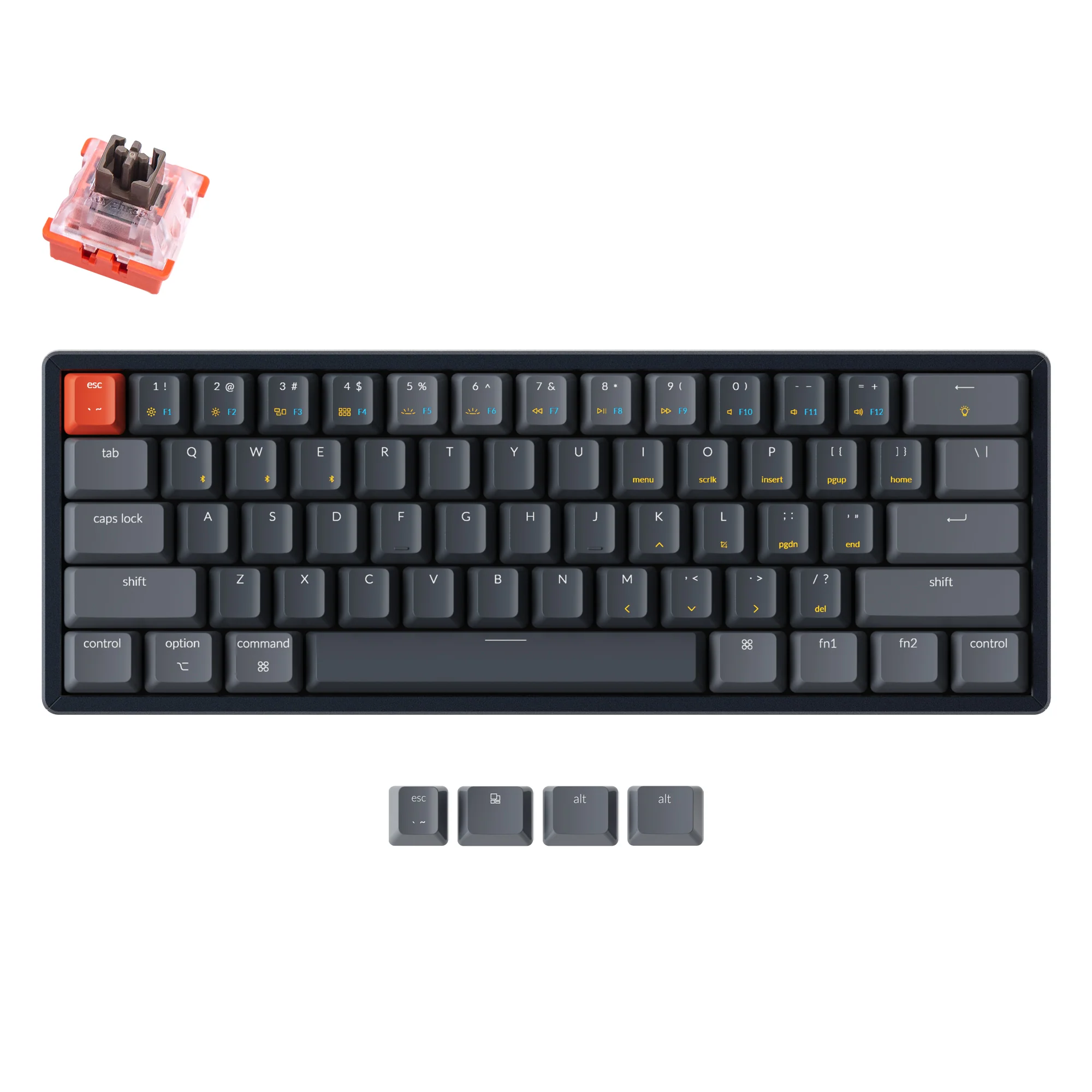 Keychron K12 Wireless Mechanical Keyboard - Image 14