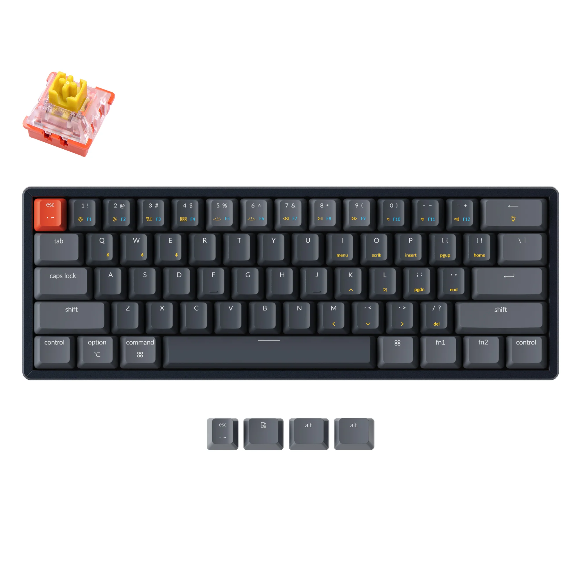 Keychron K12 Wireless Mechanical Keyboard - Image 15