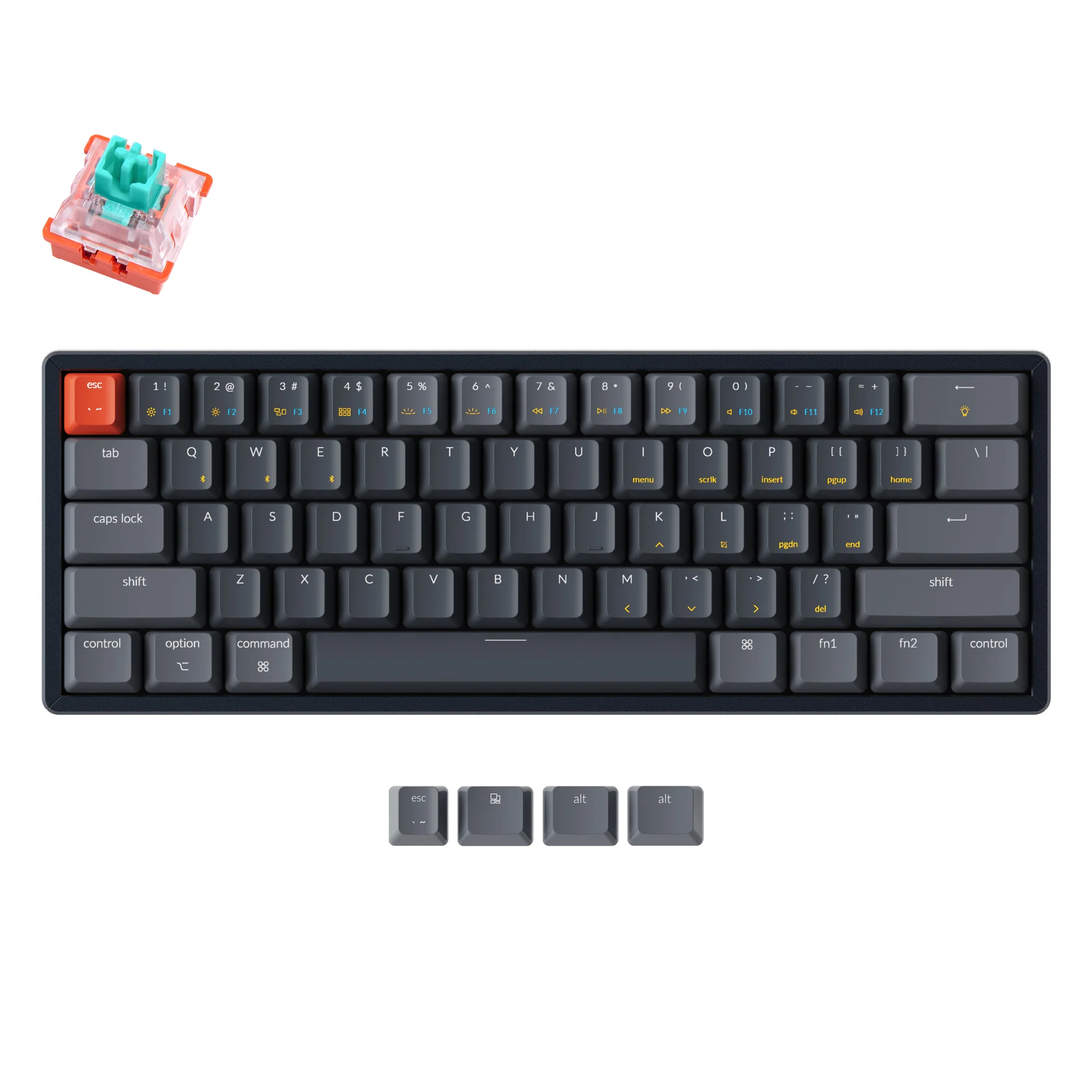 Keychron K12 Wireless Mechanical Keyboard - Image 16