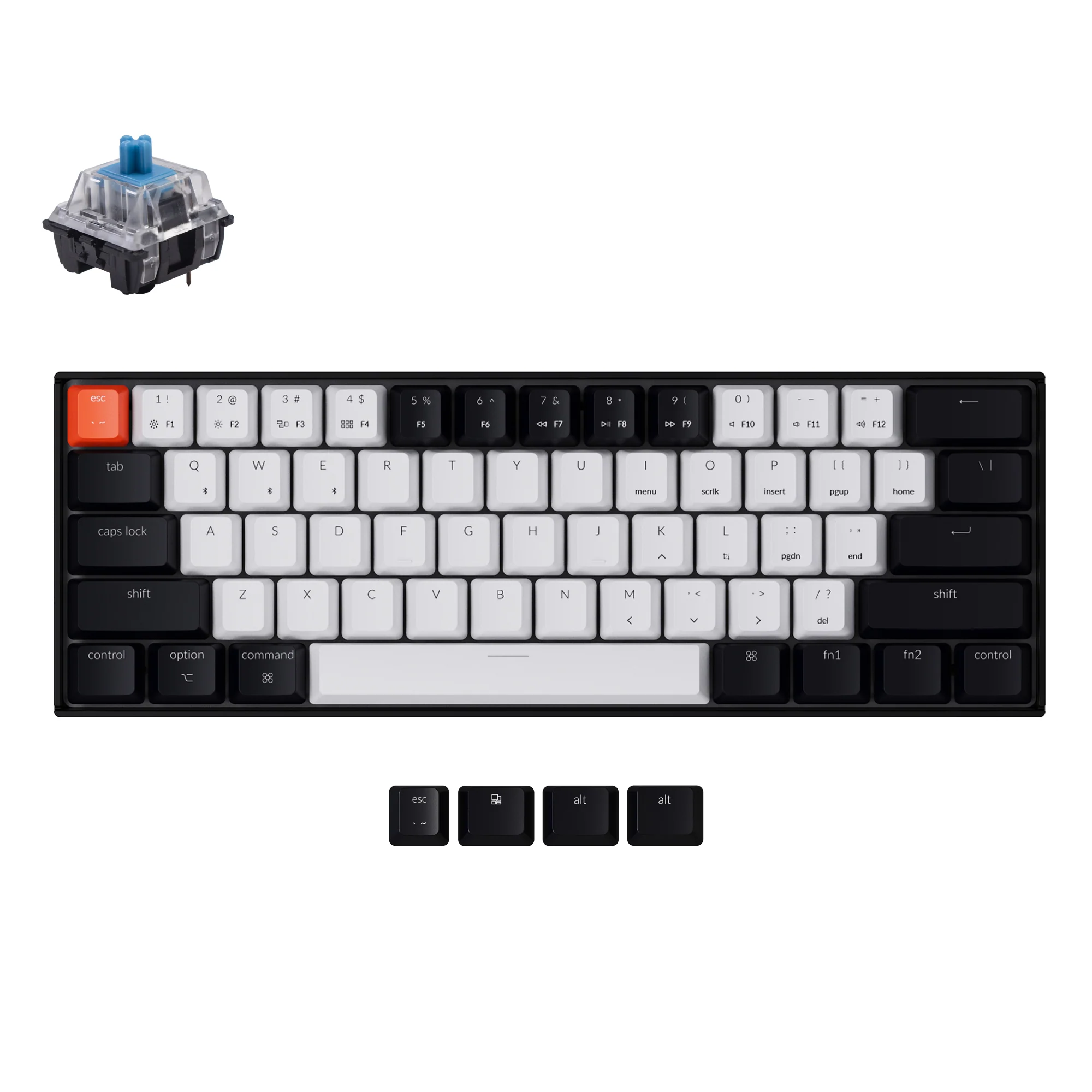 Keychron K12 Wireless Mechanical Keyboard - Image 18