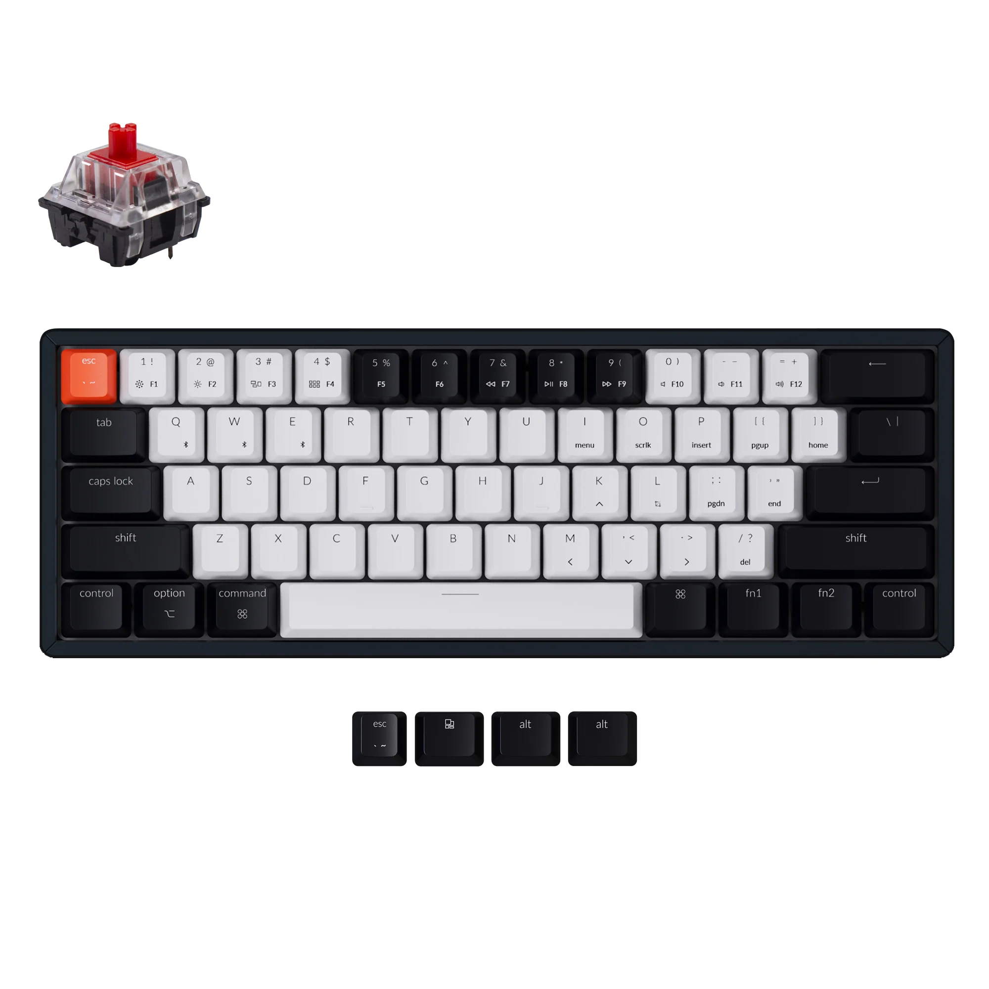 Keychron K12 Wireless Mechanical Keyboard - Image 20