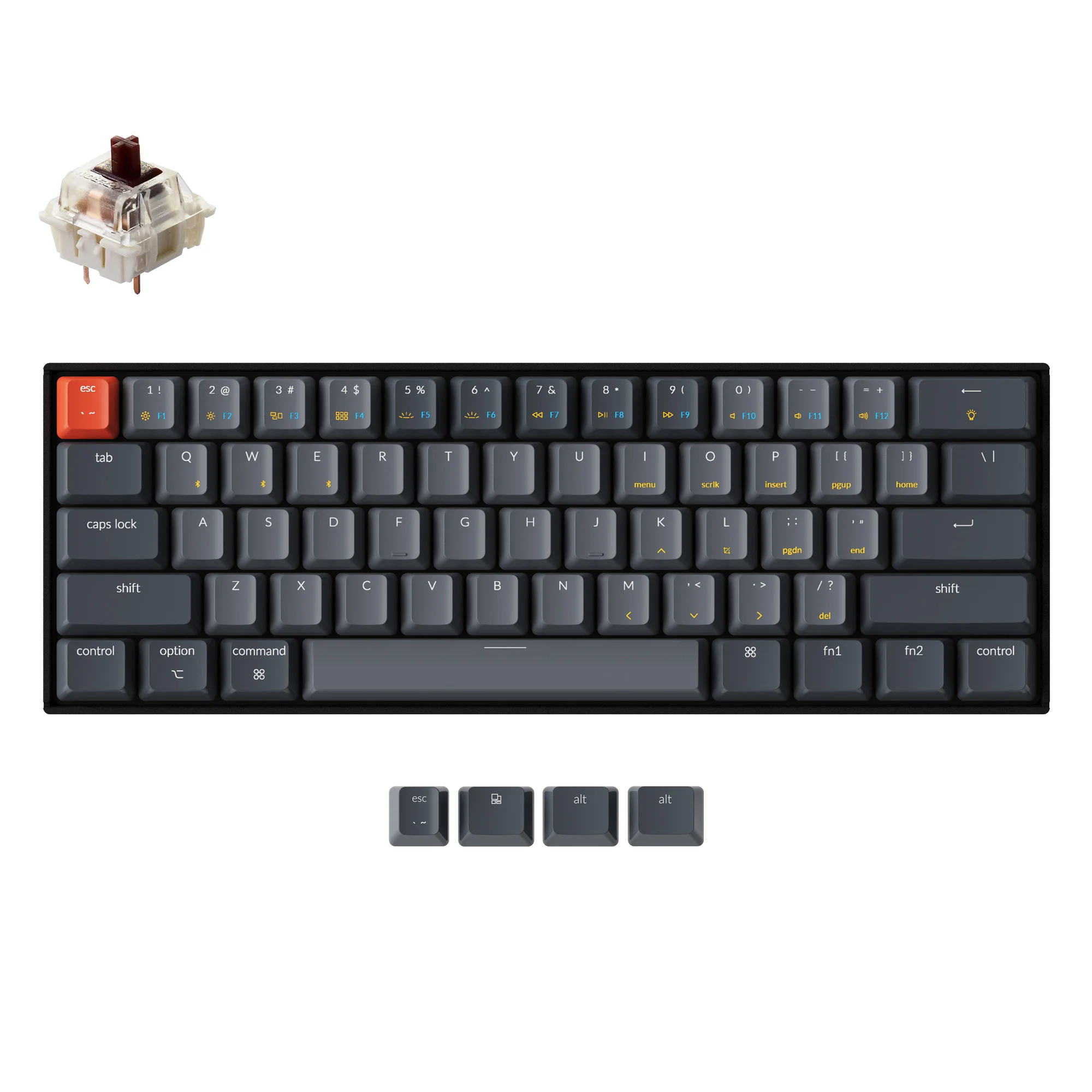 Keychron K12 Wireless Mechanical Keyboard - Image 3