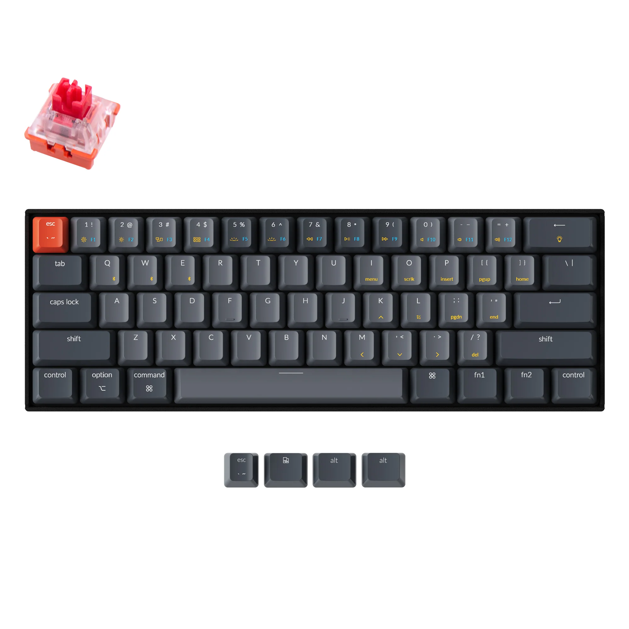 Keychron K12 Wireless Mechanical Keyboard - Image 7