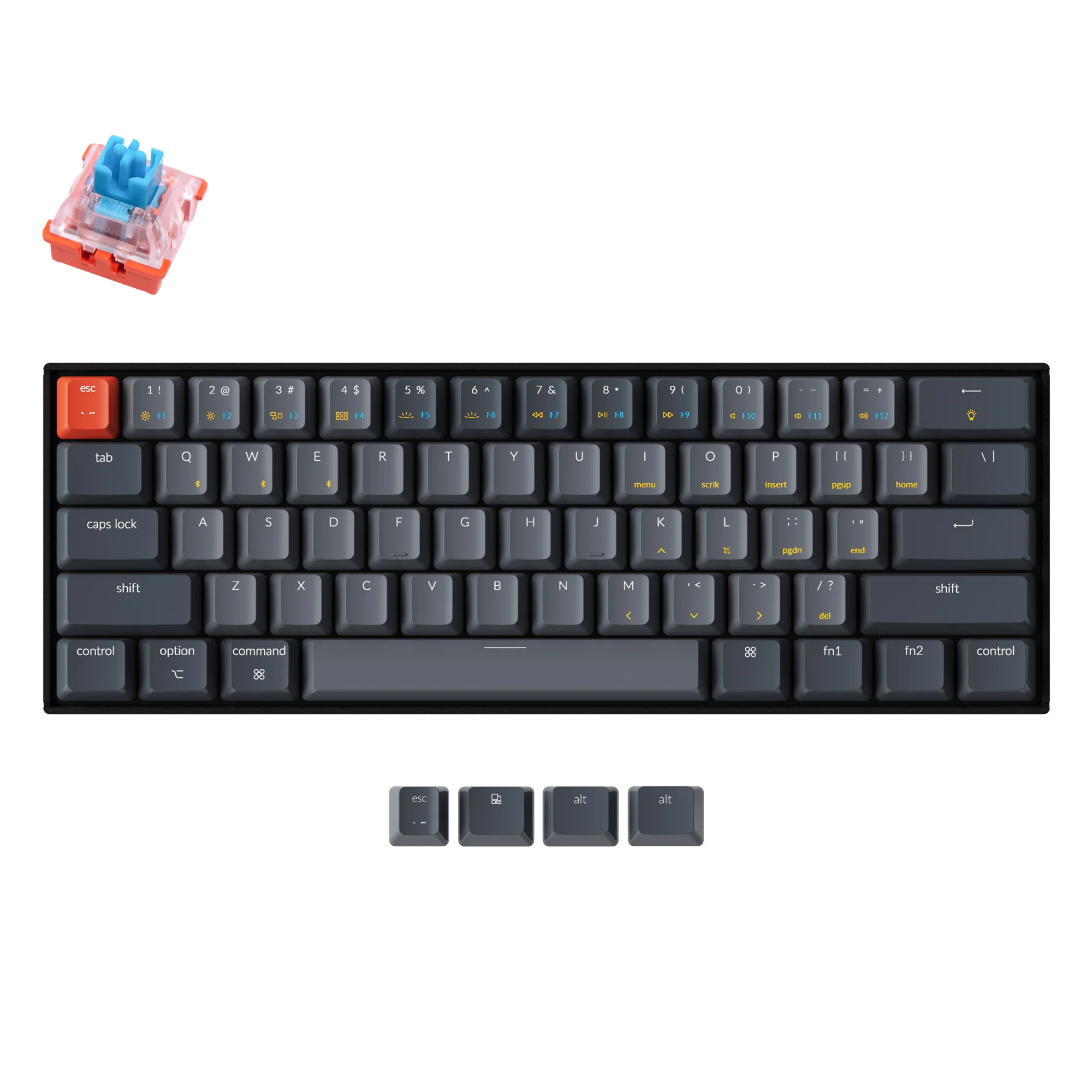 Keychron K12 Wireless Mechanical Keyboard - Image 8