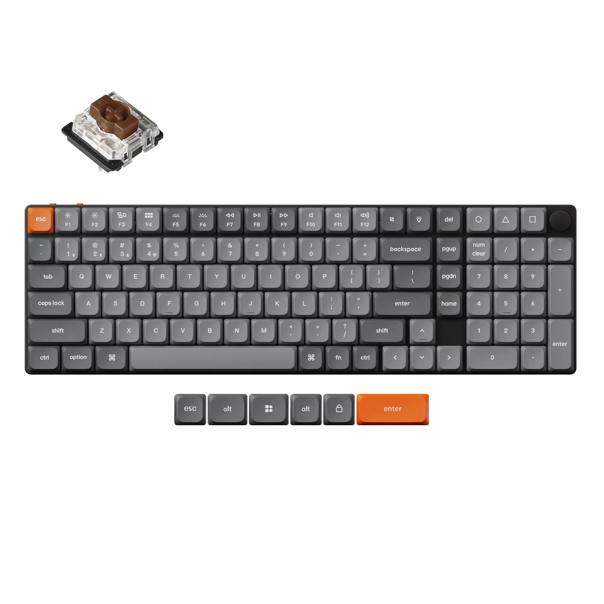 Keychron K17 Max QMK Wireless Custom Mechanical Keyboard - Image 3