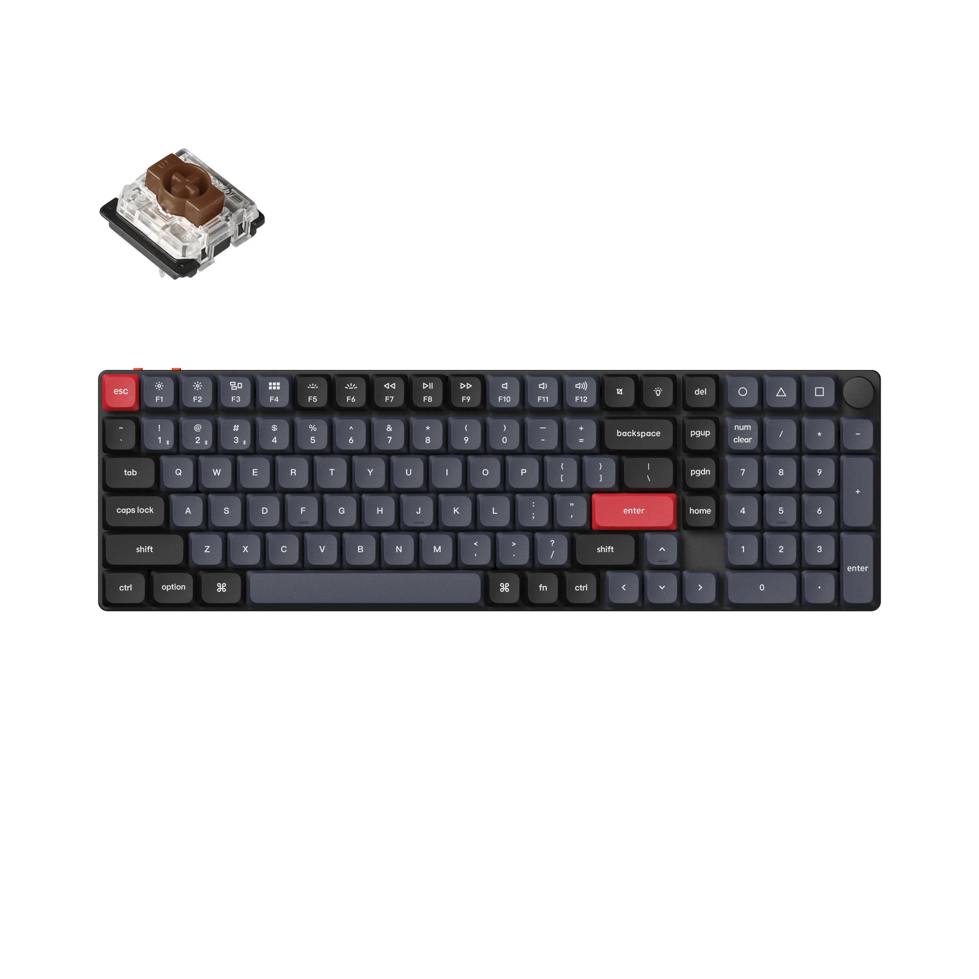 Keychron K17 Pro QMK/VIA Wireless Custom Mechanical Keyboard - Image 3