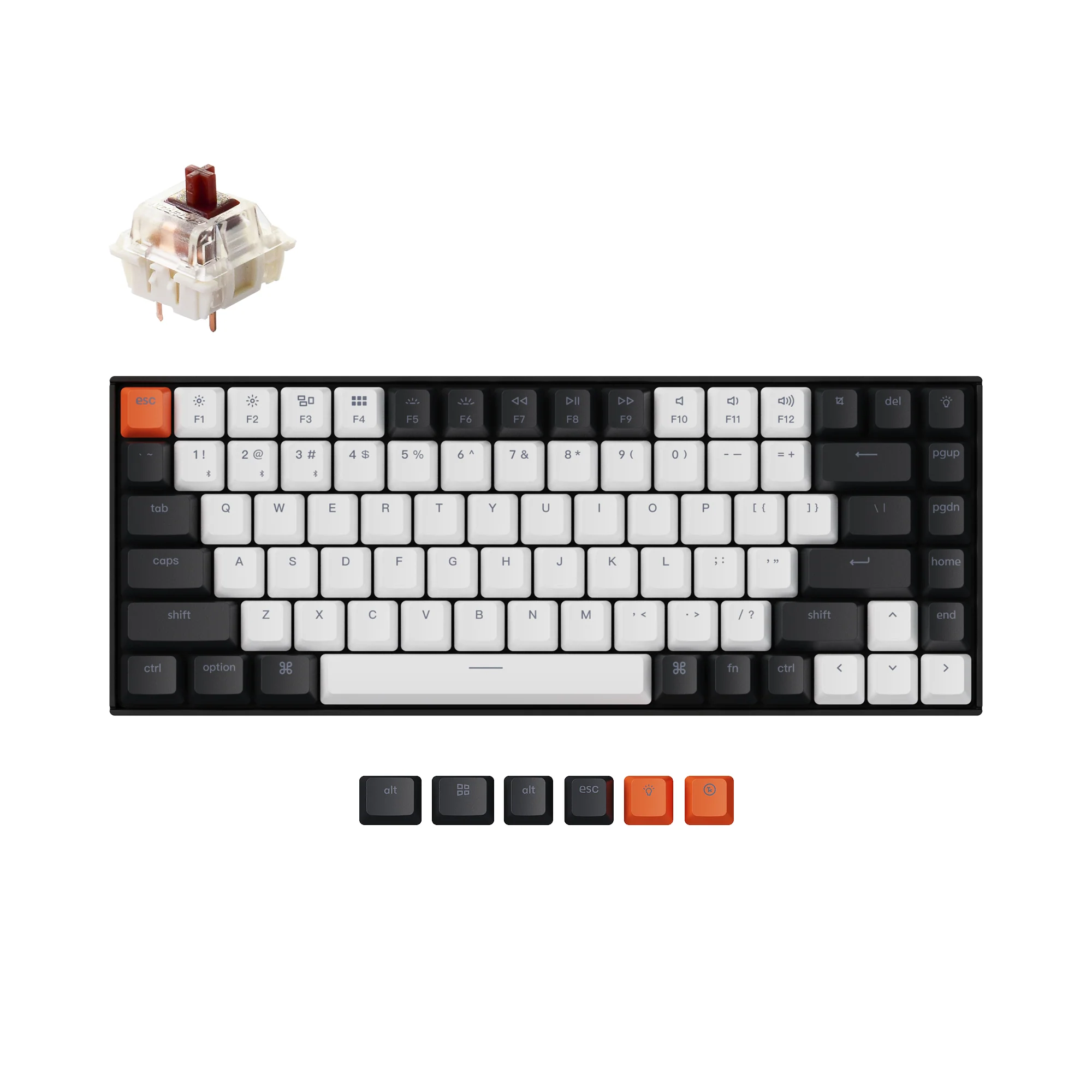 Keychron K2 (Hot-swappable) Wireless Mechanical Keyboard (Version 2) - Image 3