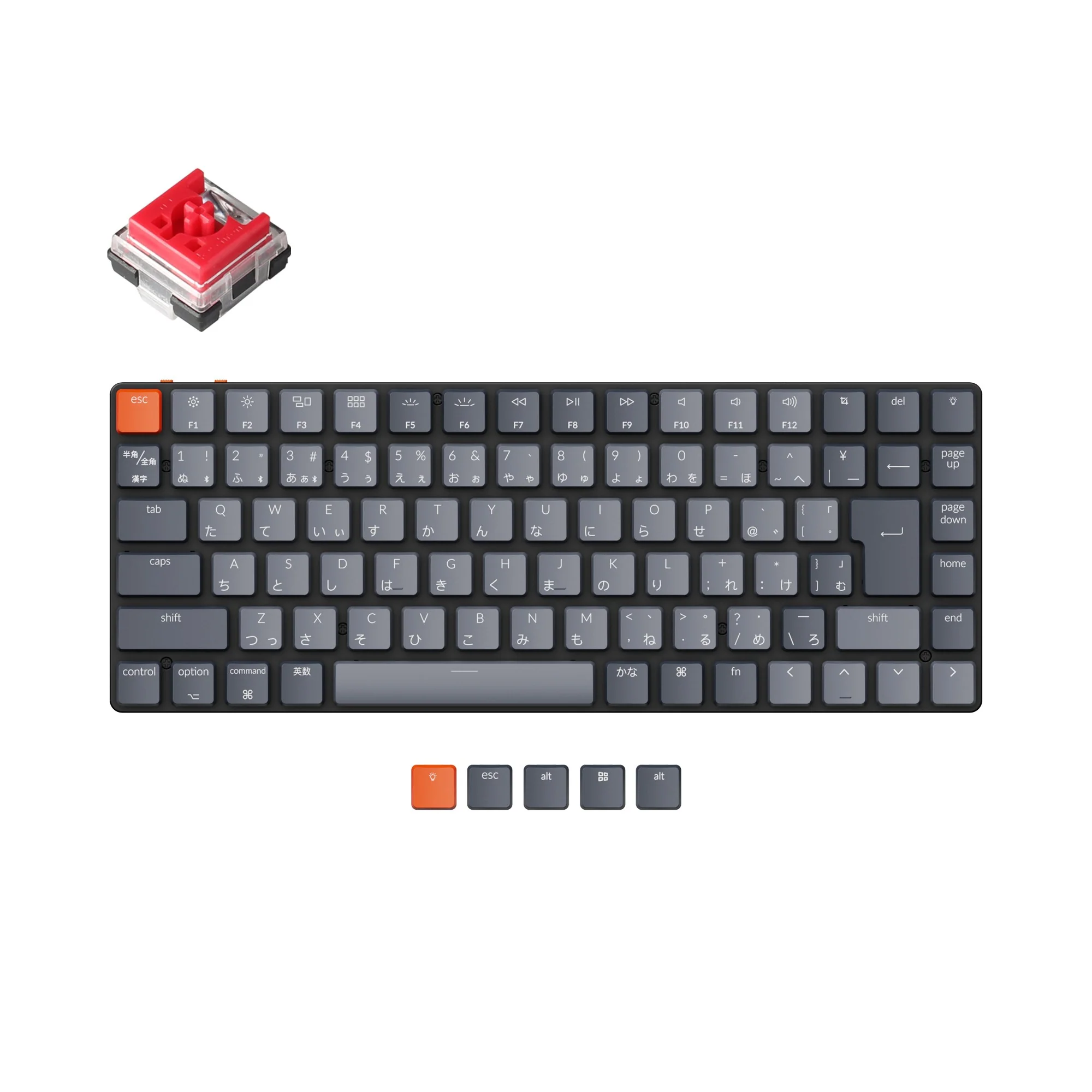Keychron K3 Ultra-slim Wireless Mechanical Keyboard (Japan JIS Layout) - Version 2 - Image 7