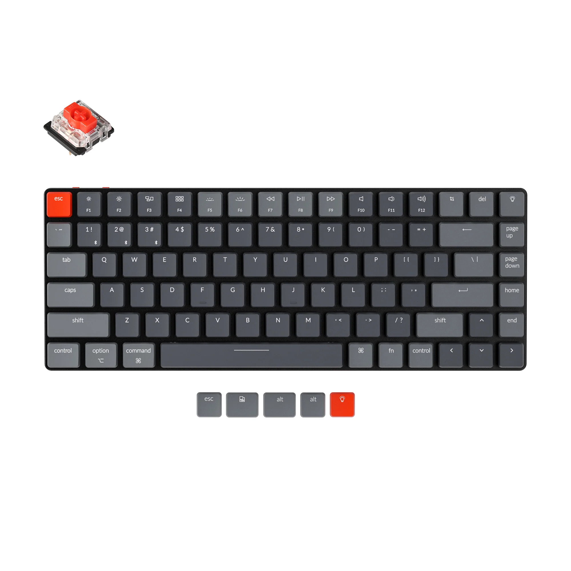 Keychron K3 Ultra-slim Wireless Mechanical Keyboard (Version 2) - Image 9