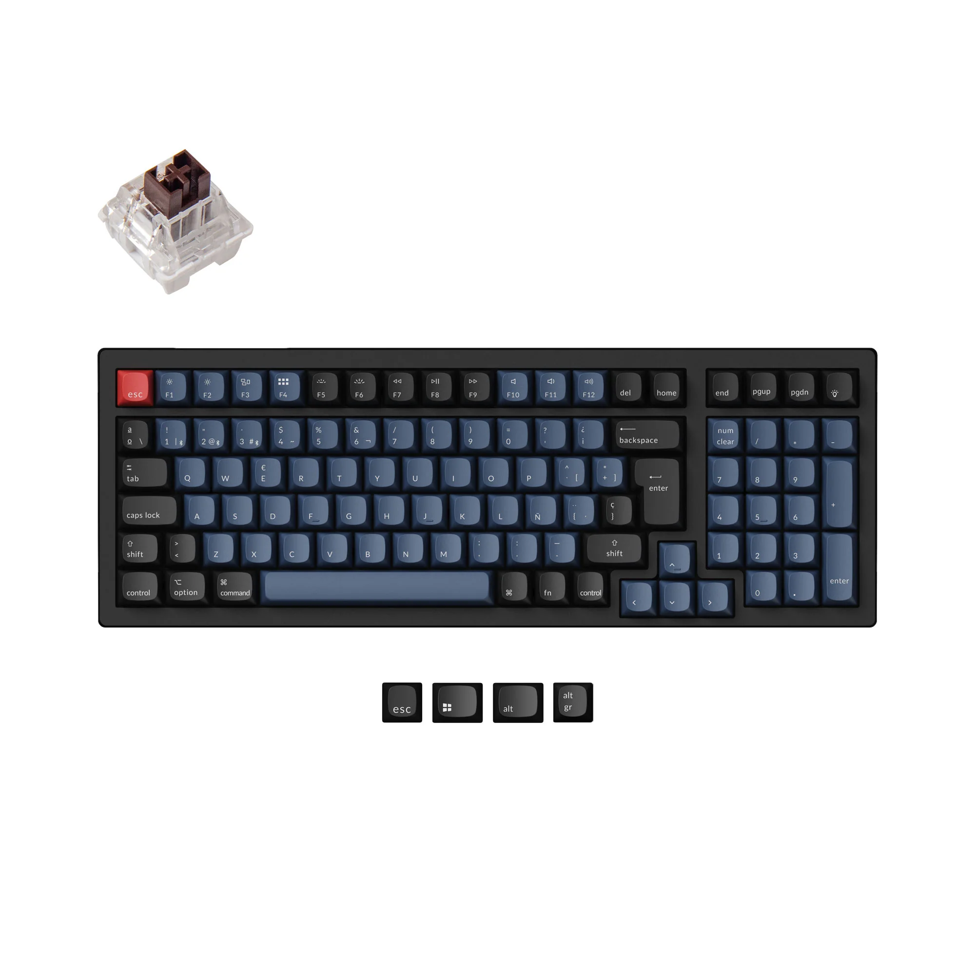 Keychron K4 Pro QMK/VIA Wireless Mechanical Keyboard ISO Layout Collection - Image 12