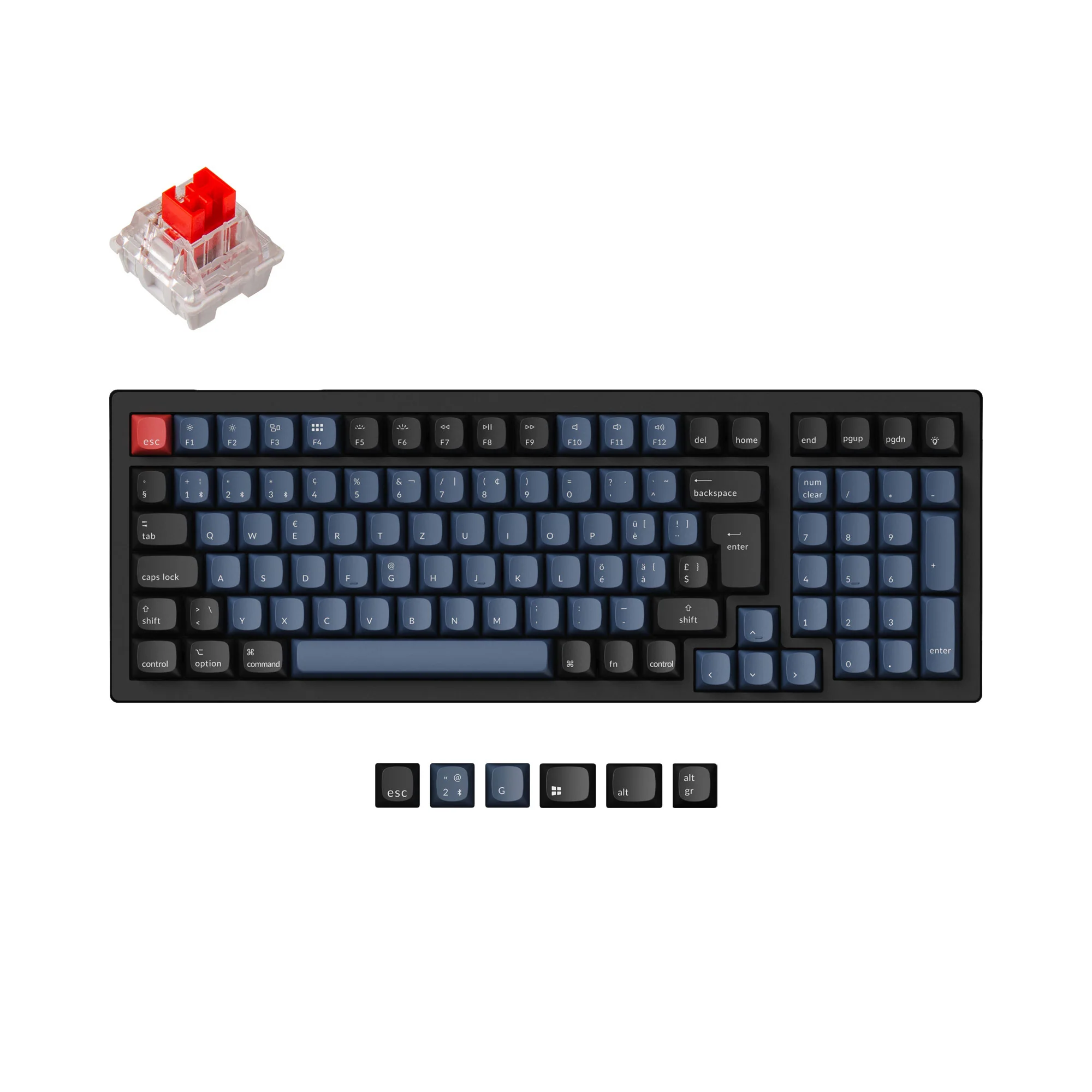 Keychron K4 Pro QMK/VIA Wireless Mechanical Keyboard ISO Layout Collection - Image 5