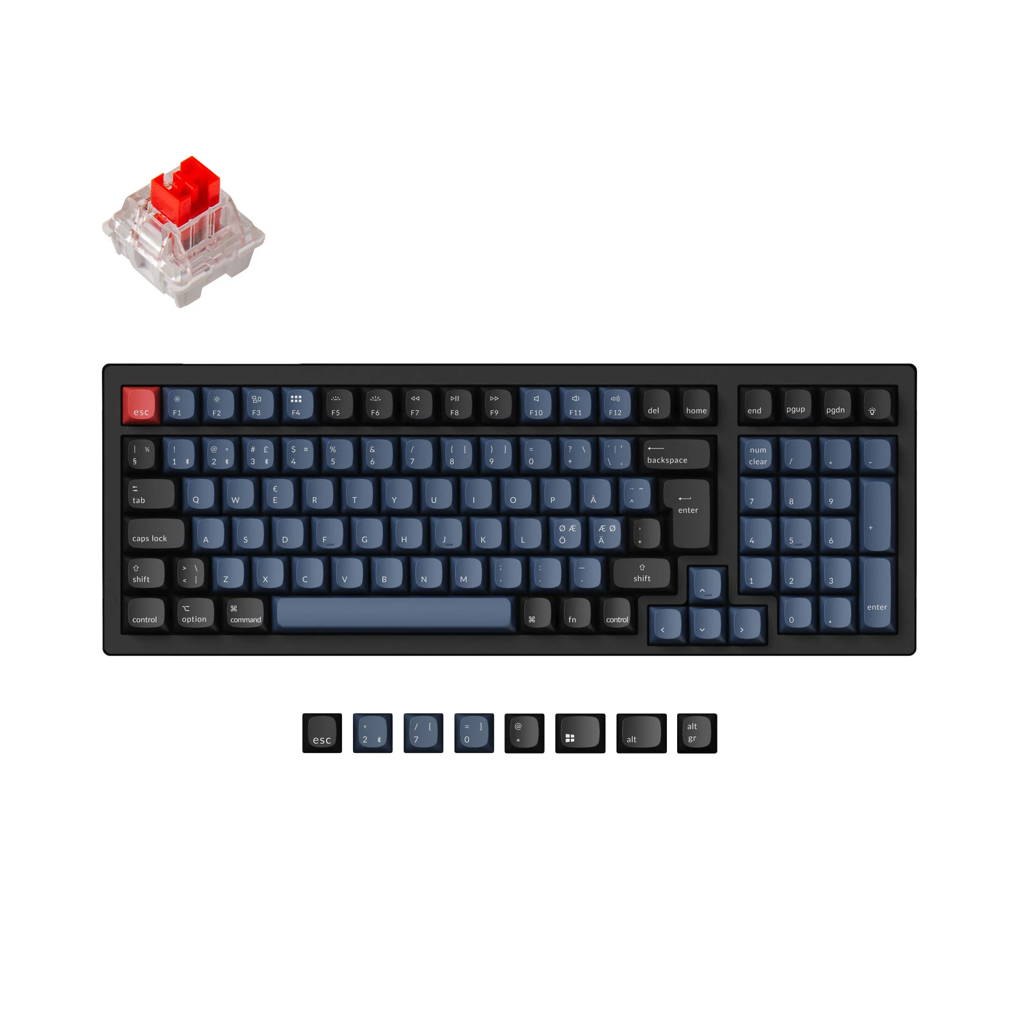 Keychron K4 Pro QMK/VIA Wireless Mechanical Keyboard ISO Layout Collection - Image 7