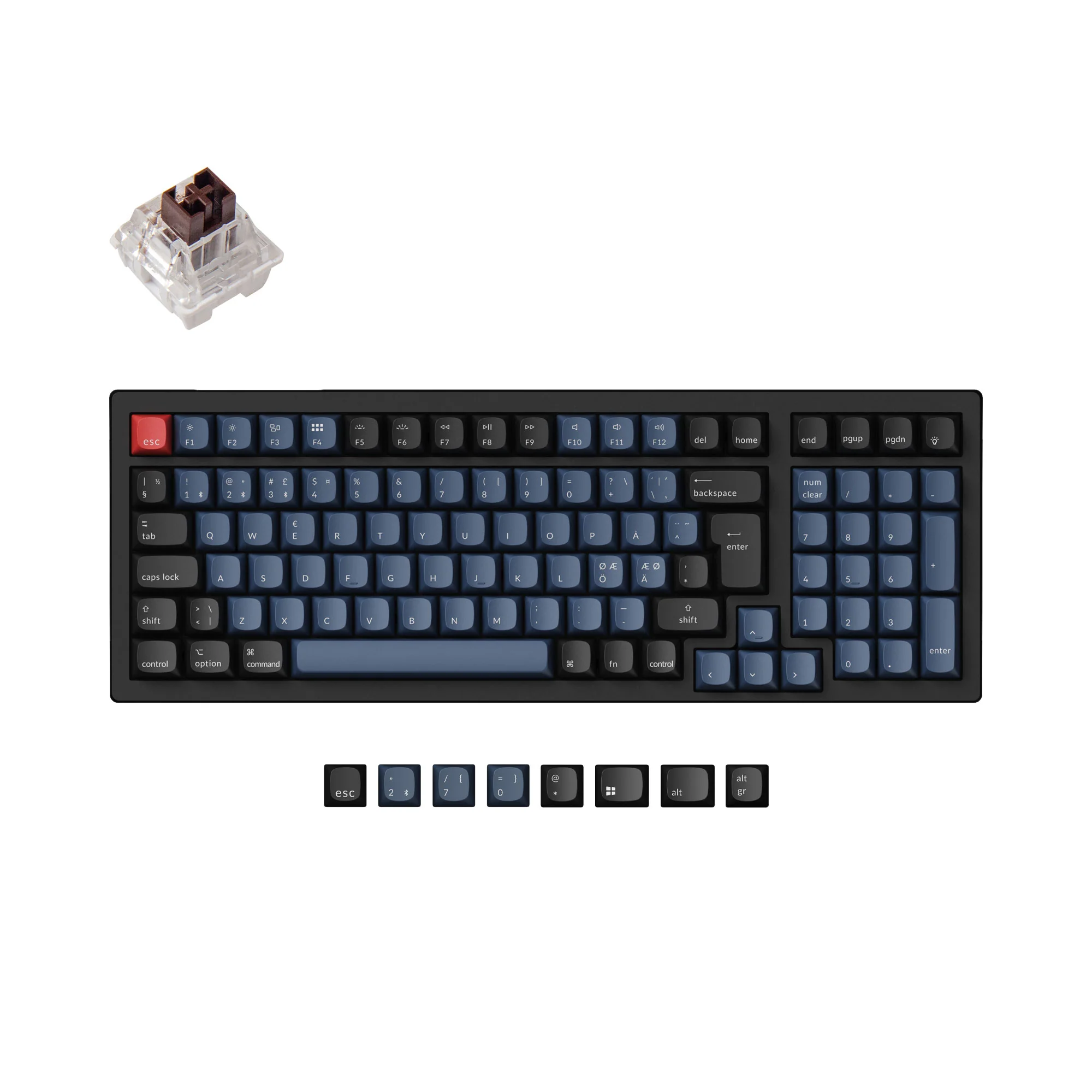 Keychron K4 Pro QMK/VIA Wireless Mechanical Keyboard ISO Layout Collection - Image 8