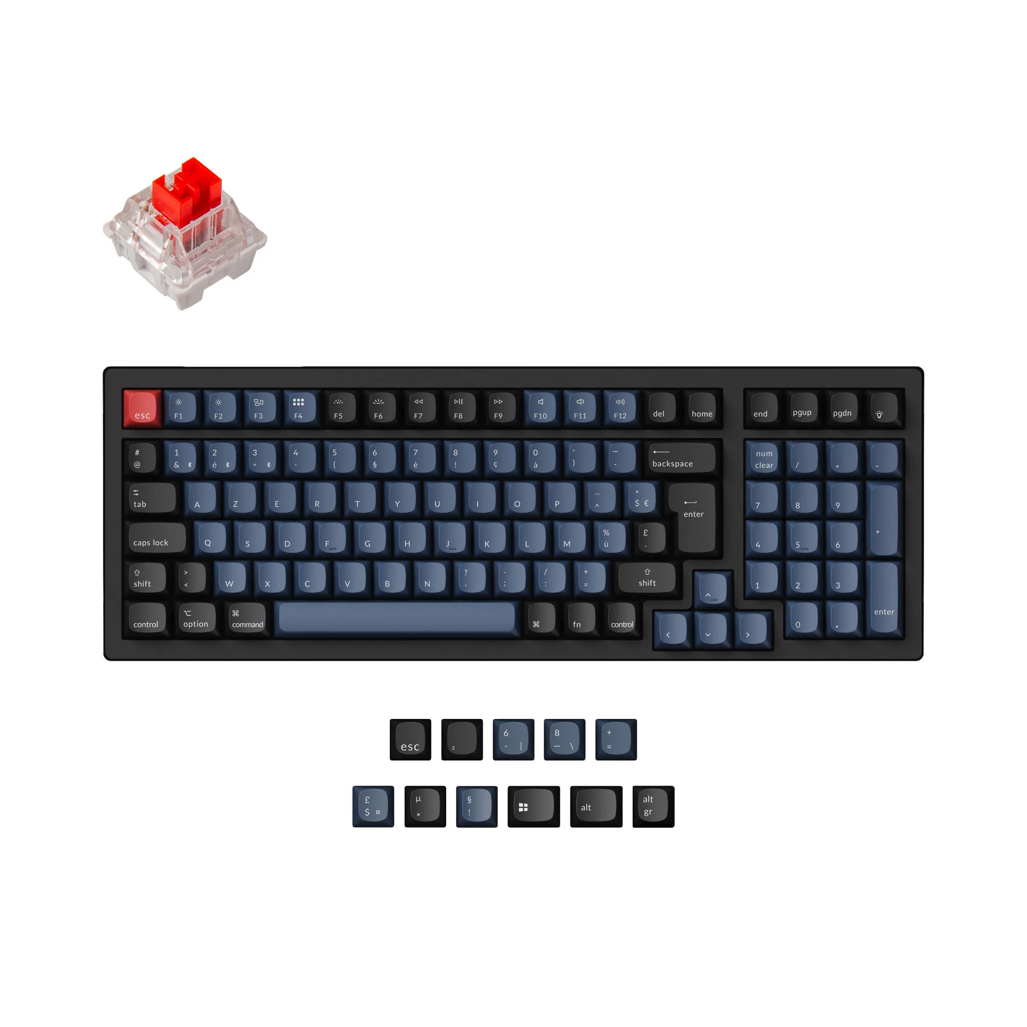 Keychron K4 Pro QMK/VIA Wireless Mechanical Keyboard ISO Layout Collection - Image 9