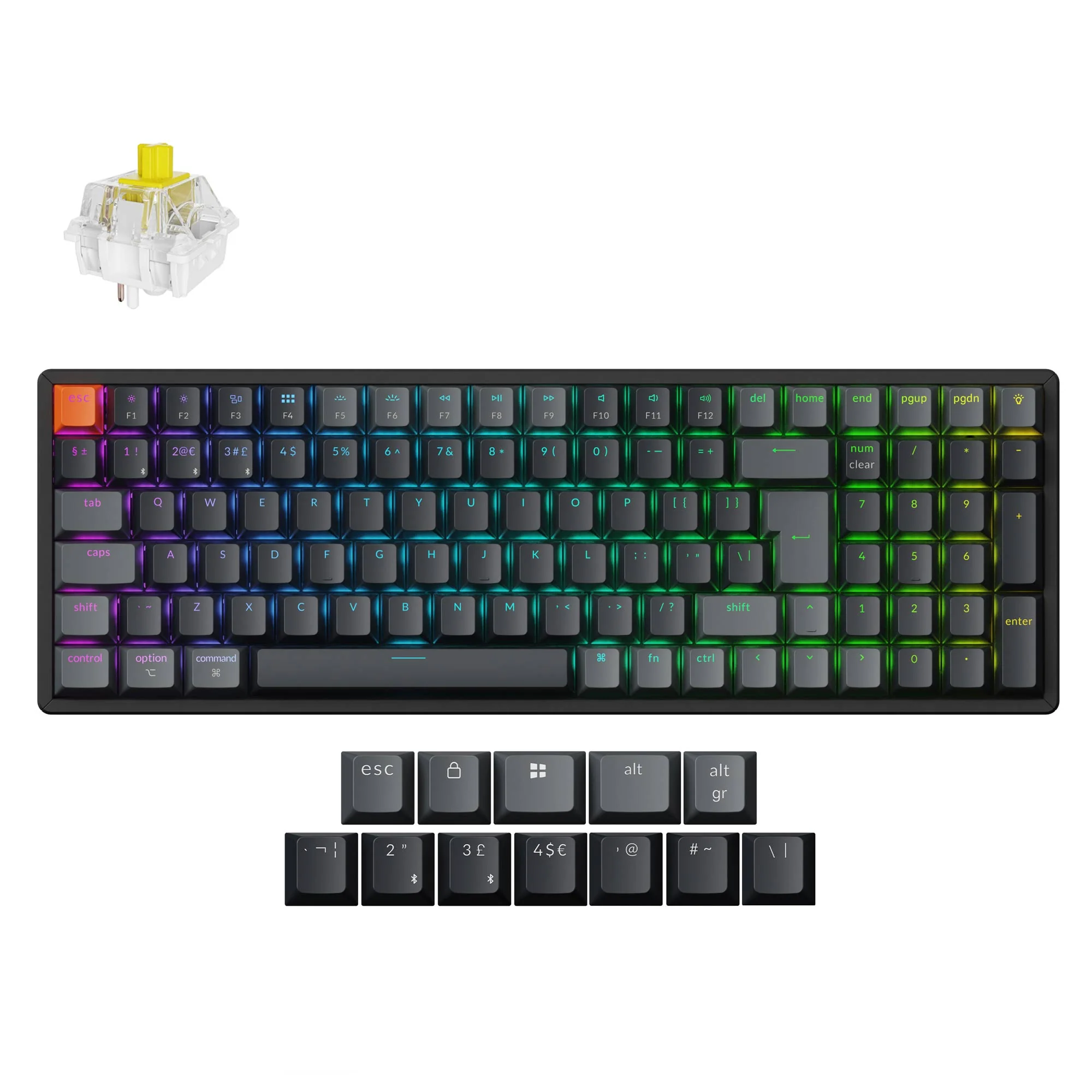 Keychron K4 QMK Wireless Mechanical Keyboard (ISO Layout) - Version 3 - Image 3
