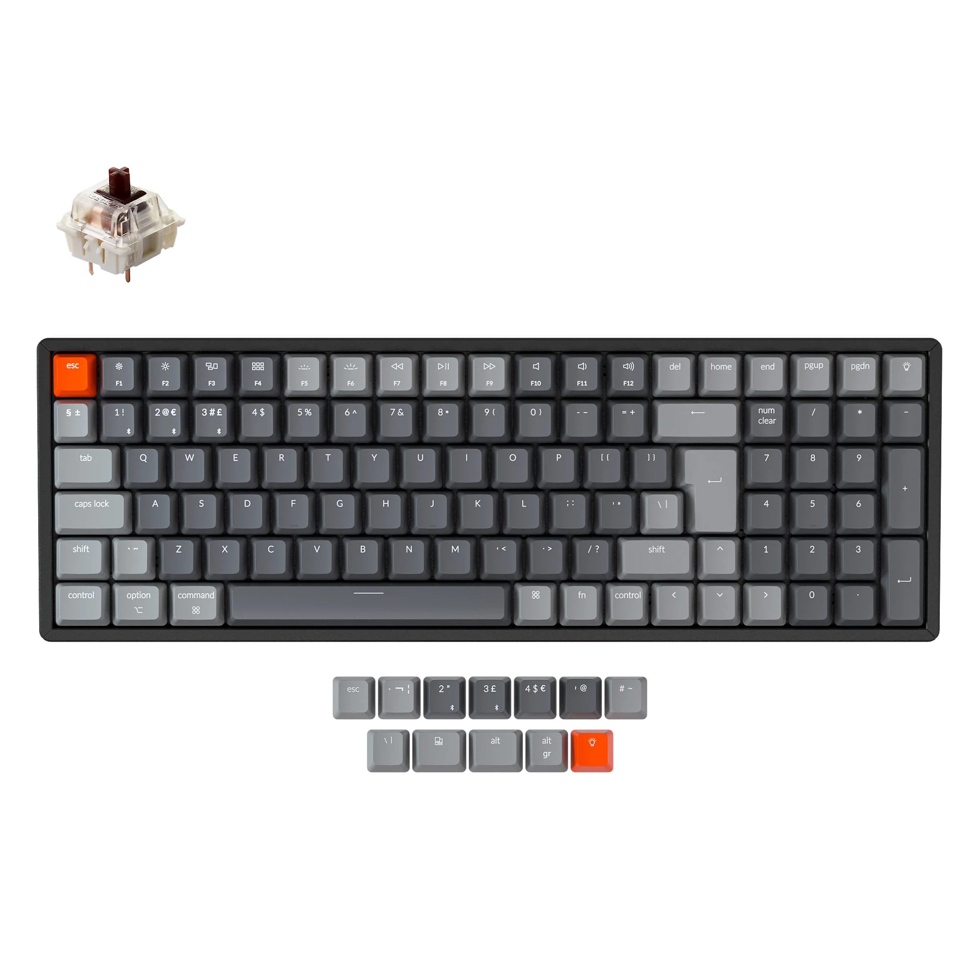 Keychron K4 Wireless Mechanical Keyboard (UK ISO Layout) - Version 2 - Image 3