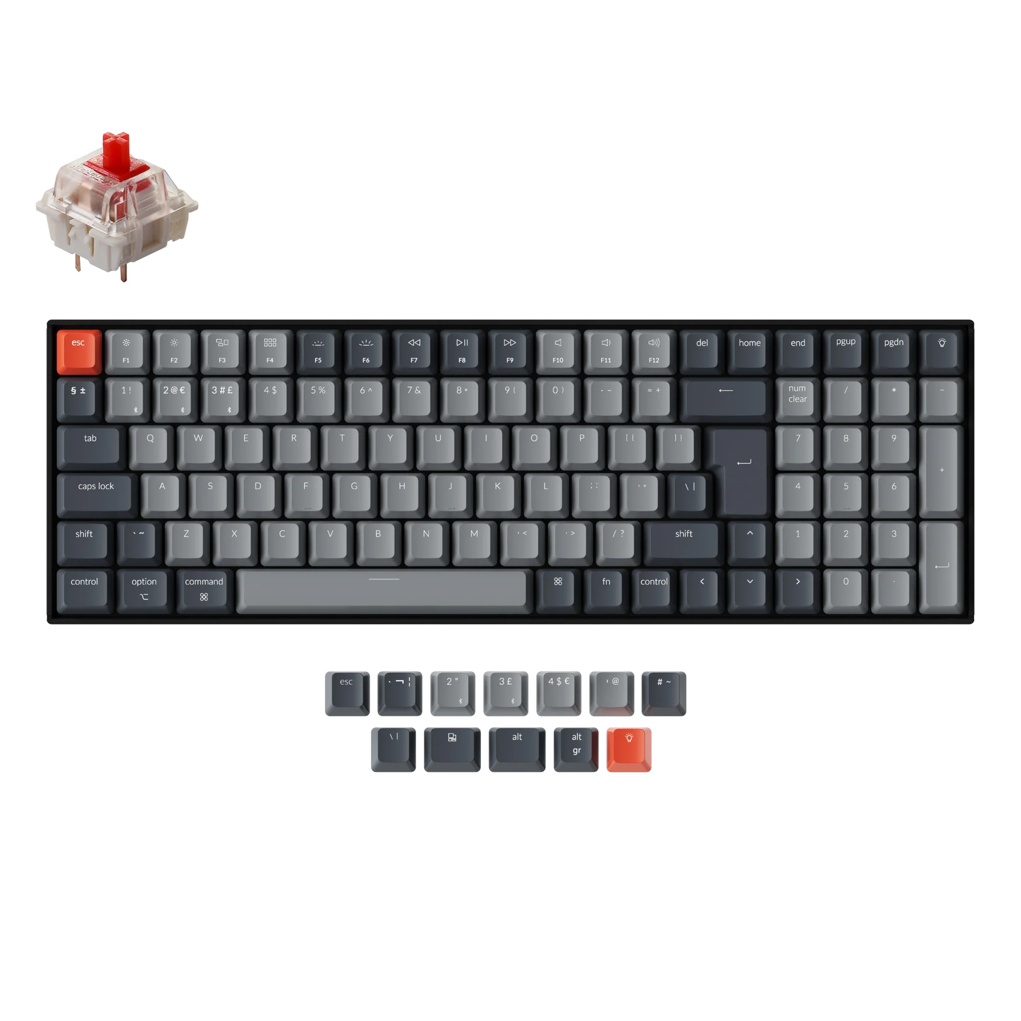 Keychron K4 Wireless Mechanical Keyboard (UK ISO Layout) - Version 2 - Image 4