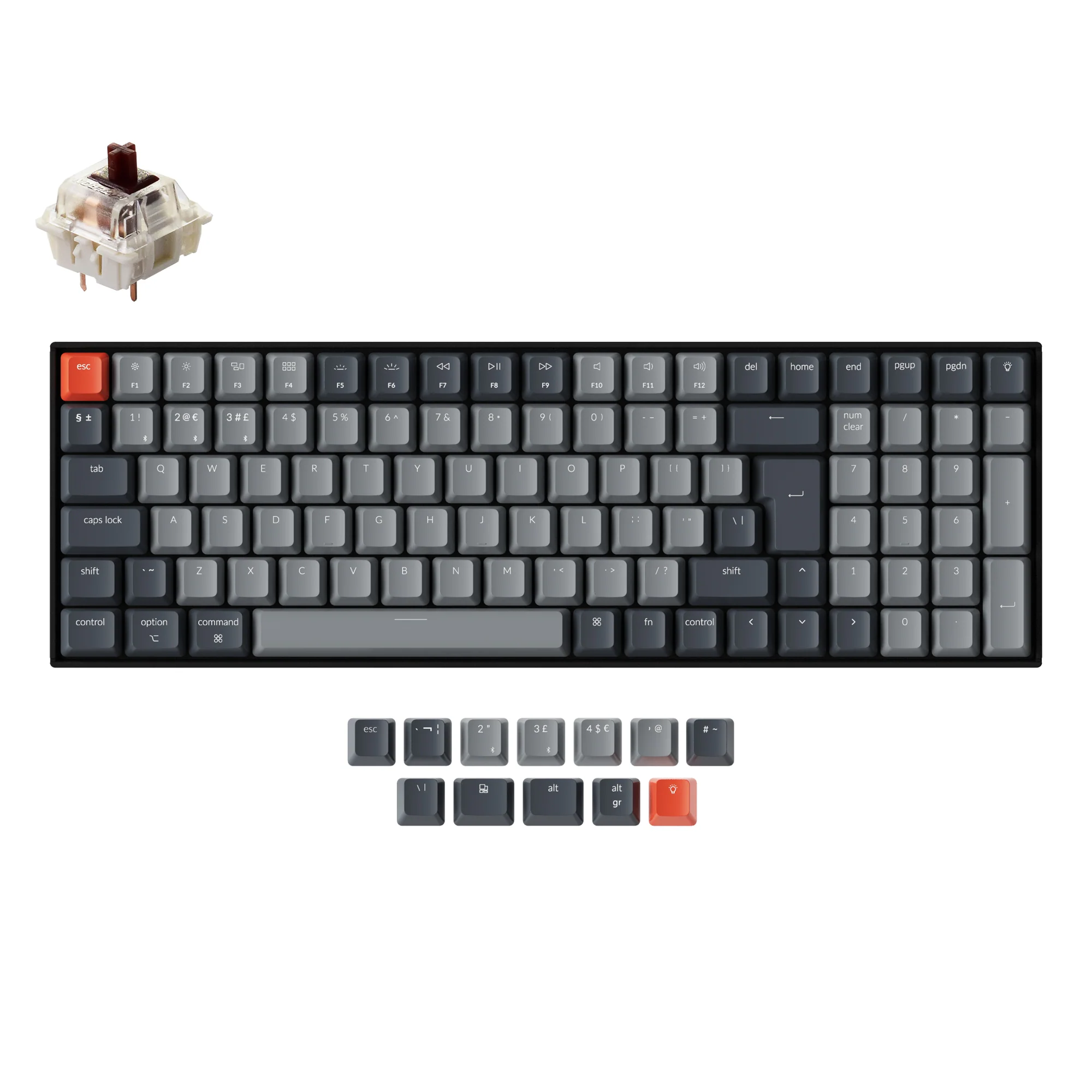 Keychron K4 Wireless Mechanical Keyboard (UK ISO Layout) - Version 2 - Image 6