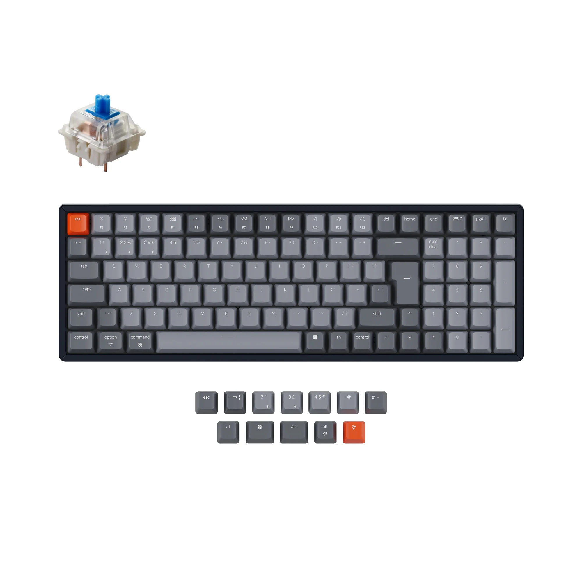 Keychron K4 Wireless Mechanical Keyboard (UK ISO Layout) - Version 2 - Image 8
