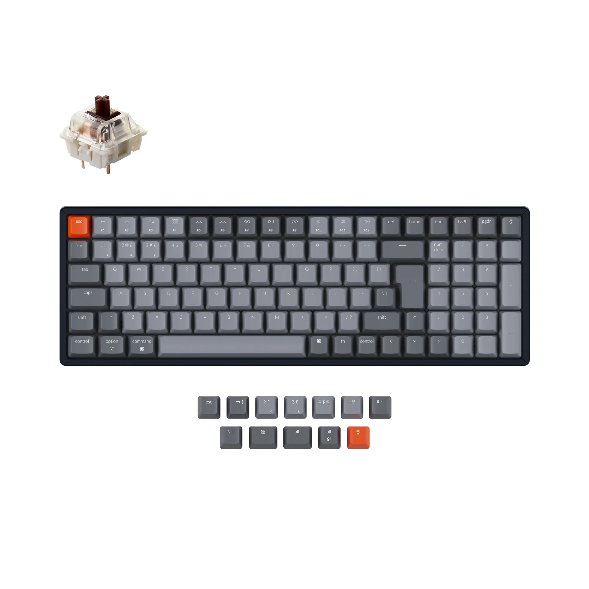 Keychron K4 Wireless Mechanical Keyboard (UK ISO Layout) - Version 2 - Image 9