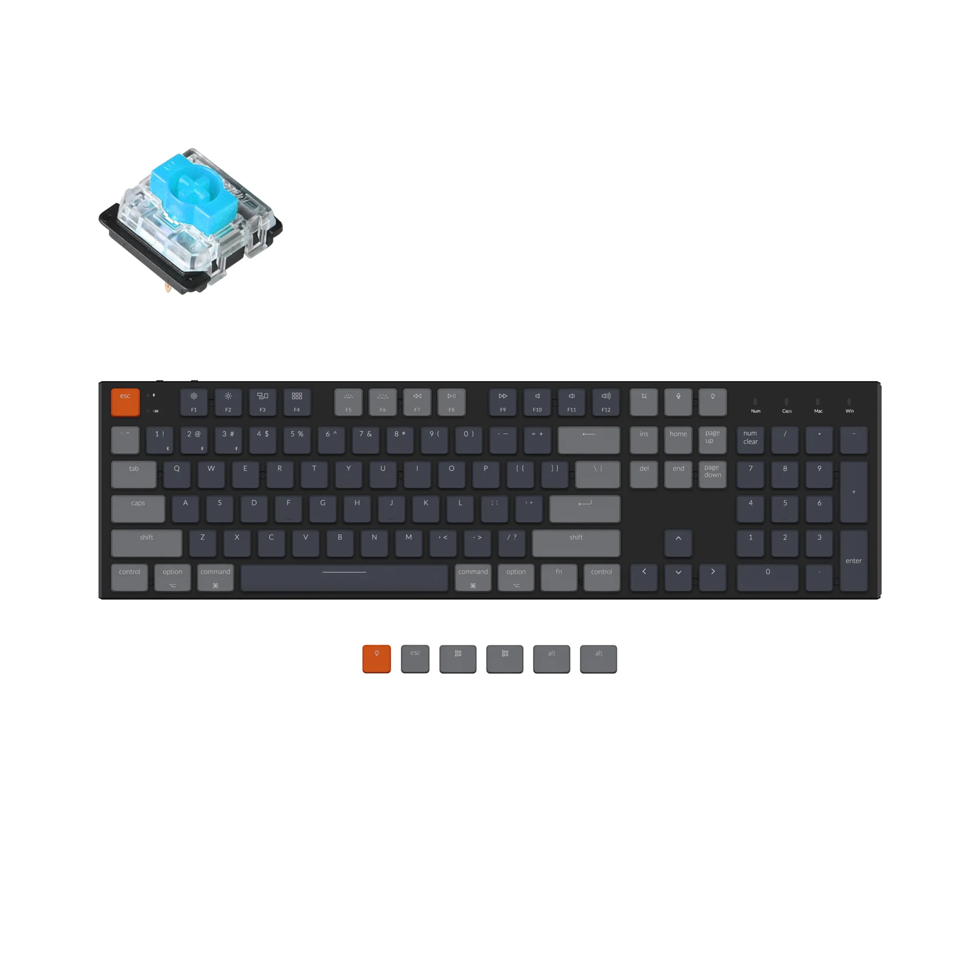 Keychron K5 Wireless Mechanical Keyboard - Image 5