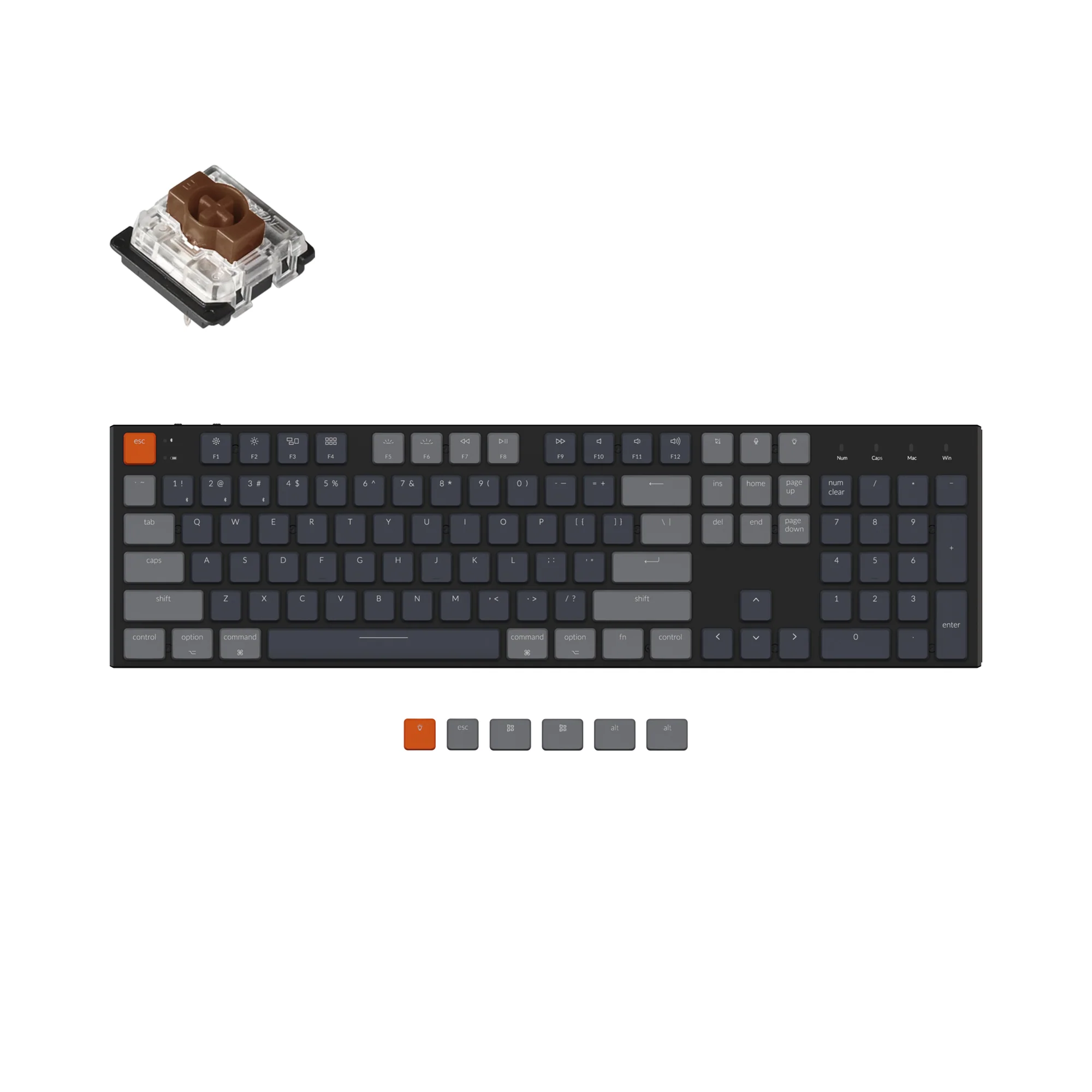 Keychron K5 Wireless Mechanical Keyboard - Image 6