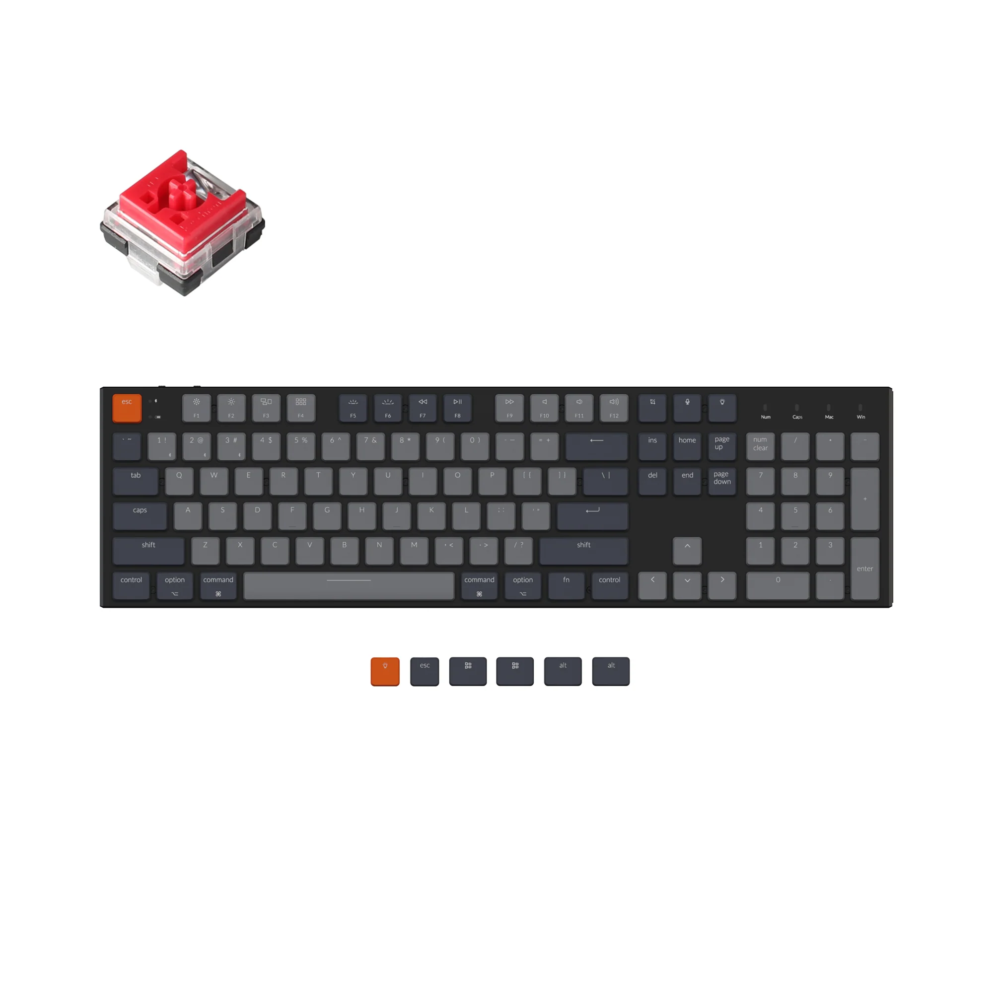 Keychron K5 Wireless Mechanical Keyboard - Image 7